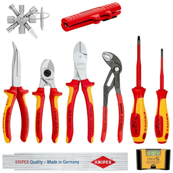 EAN 4003773084693 - Knipex 00 20 90 V01 juego de herramientas mecanicas 10 herramientas imagen 1