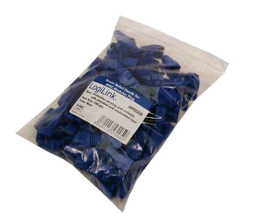 Logilink Mp0008 Fundas De Rj45 Azul 100 Pieza(S)