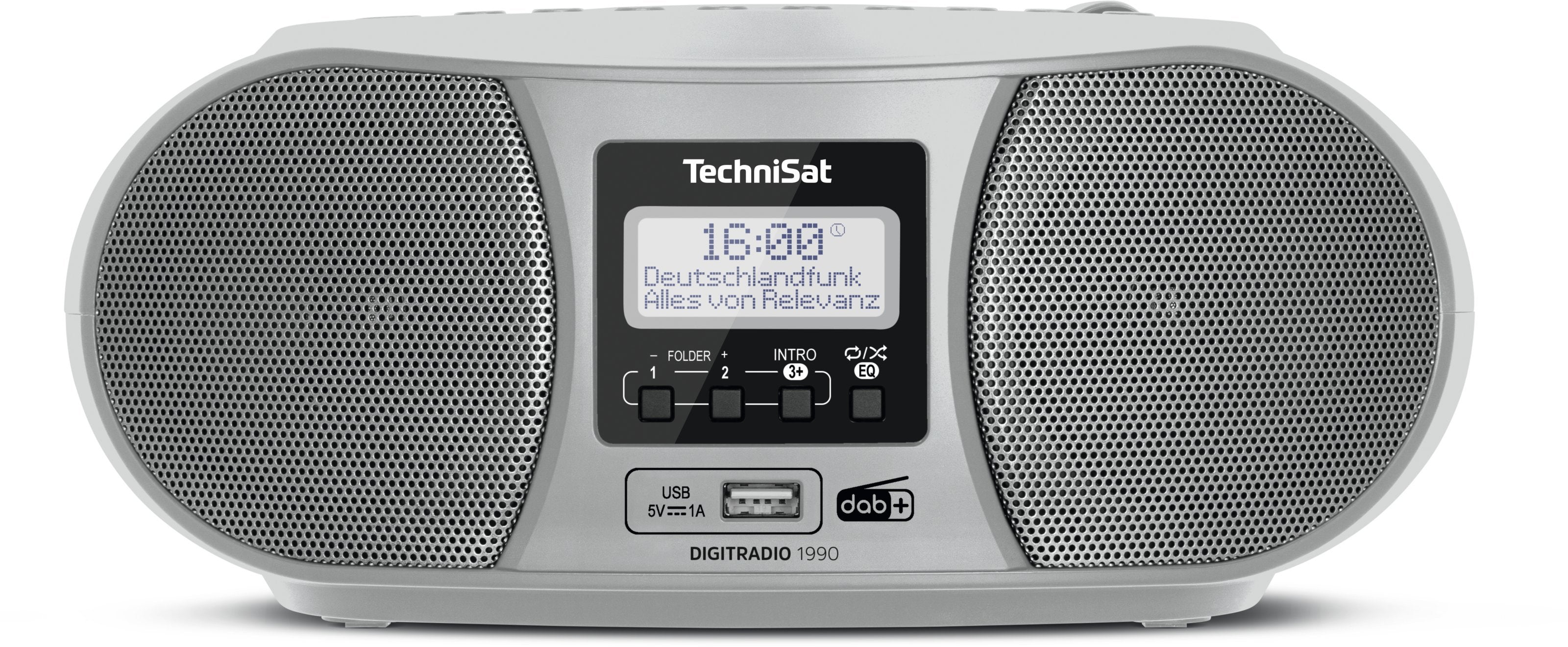 EAN 4019588139527 - TechniSat DigitRadio 1990 Analógico y digital 3 W DAB+, FM Plata Reproducción MP3 imagen 1