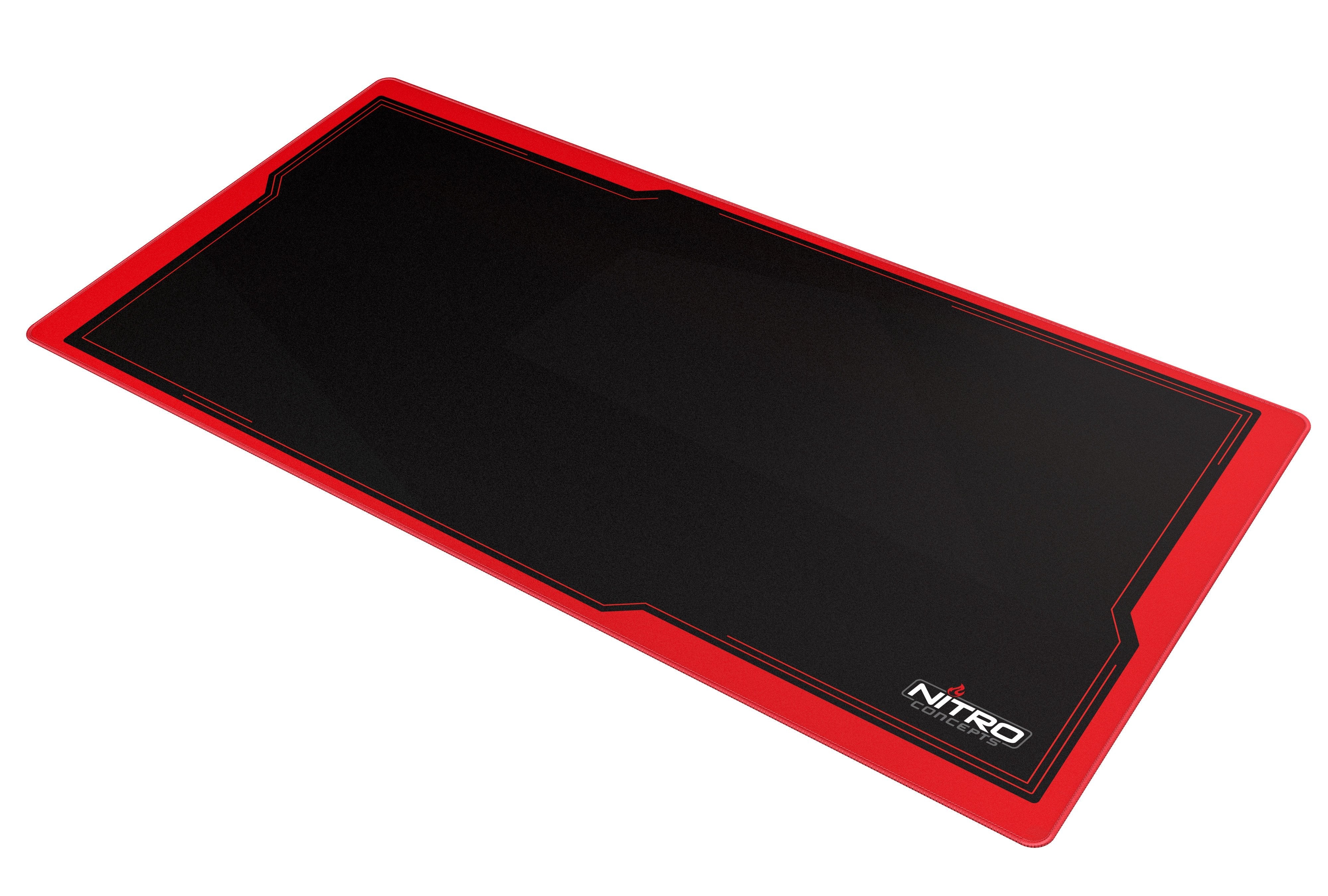 Nitro Concepts Dm12 Alfombrilla De Ratón Para Juegos Negro, Rojo