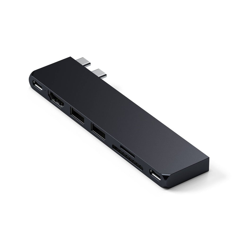 Satechi Usb-C Pro Hub Slim Adapter, Medianoche, St-Hucphsd