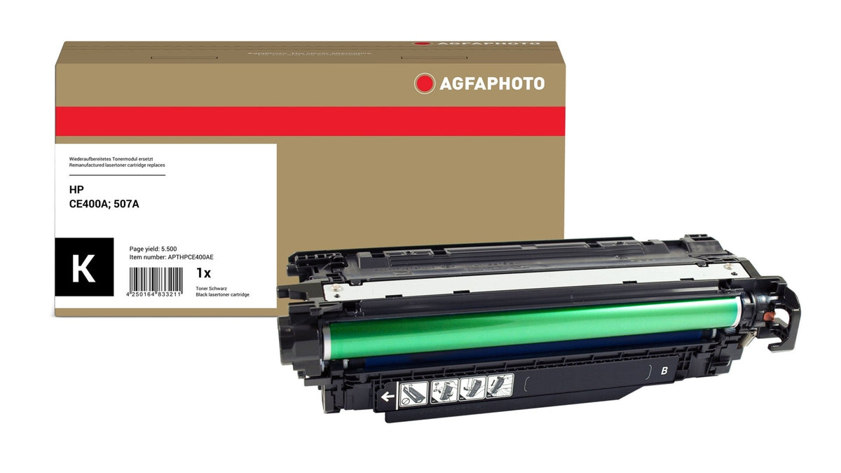 EAN 4250164833211 - AgfaPhoto APTHPCE400AE cartucho de tóner 1 pieza(s) Compatible Negro imagen 1