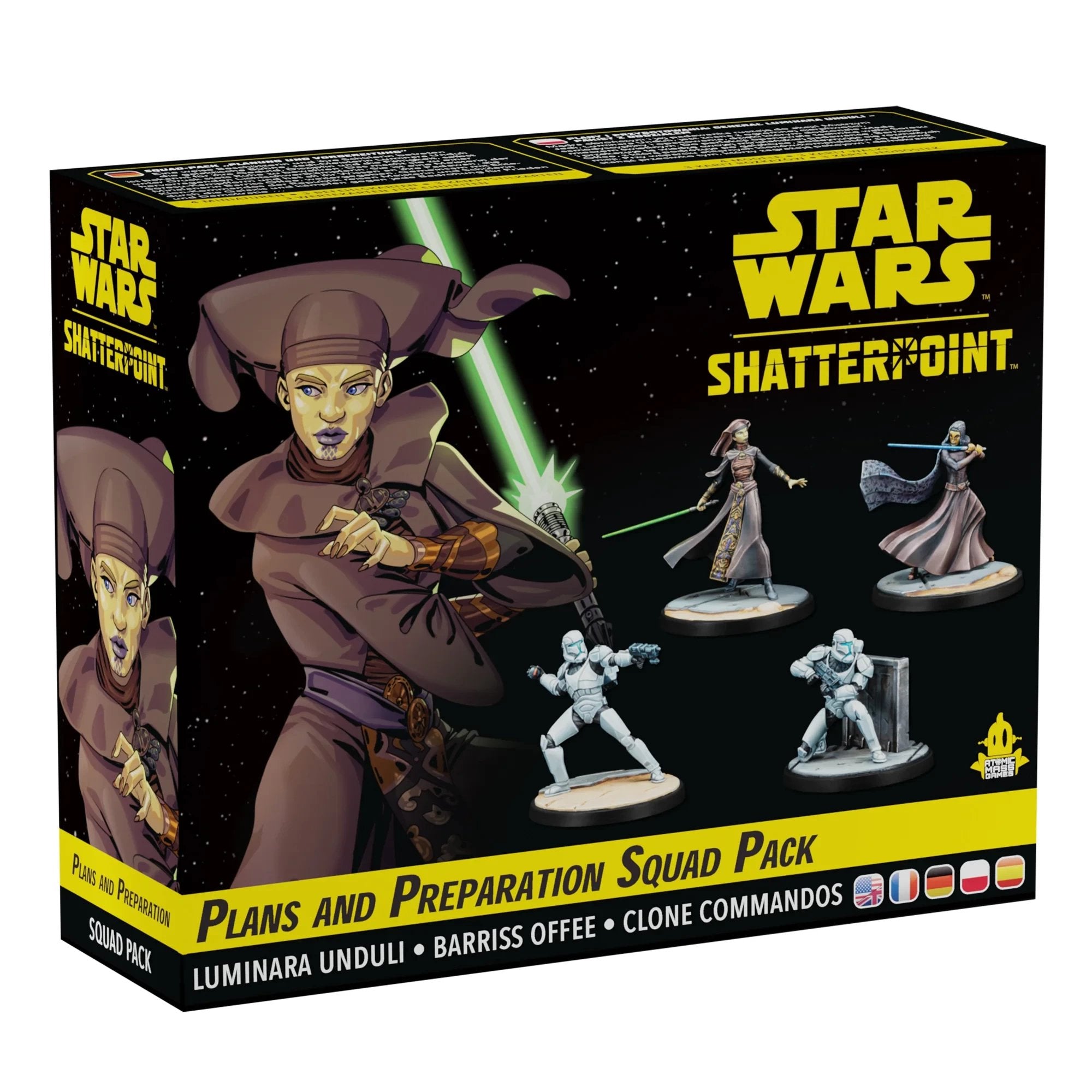 Juego De Mesa Star Wars Shatterpoint Plans And Preparation Squad Pack