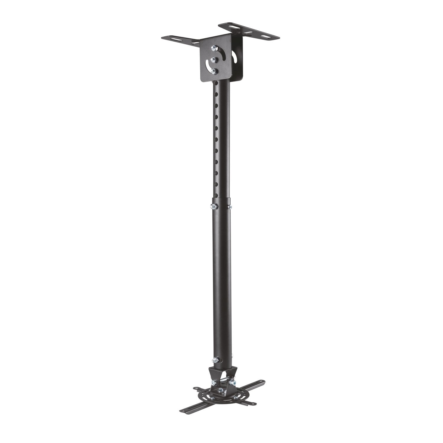 Aisens Soporte De Techo Universal Profesional Giratorio - Inclinable Y Extensible Para Proyector - Negro