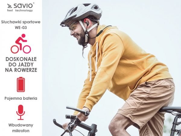 Auriculares Inalámbricos Bluetooth Savio We-03