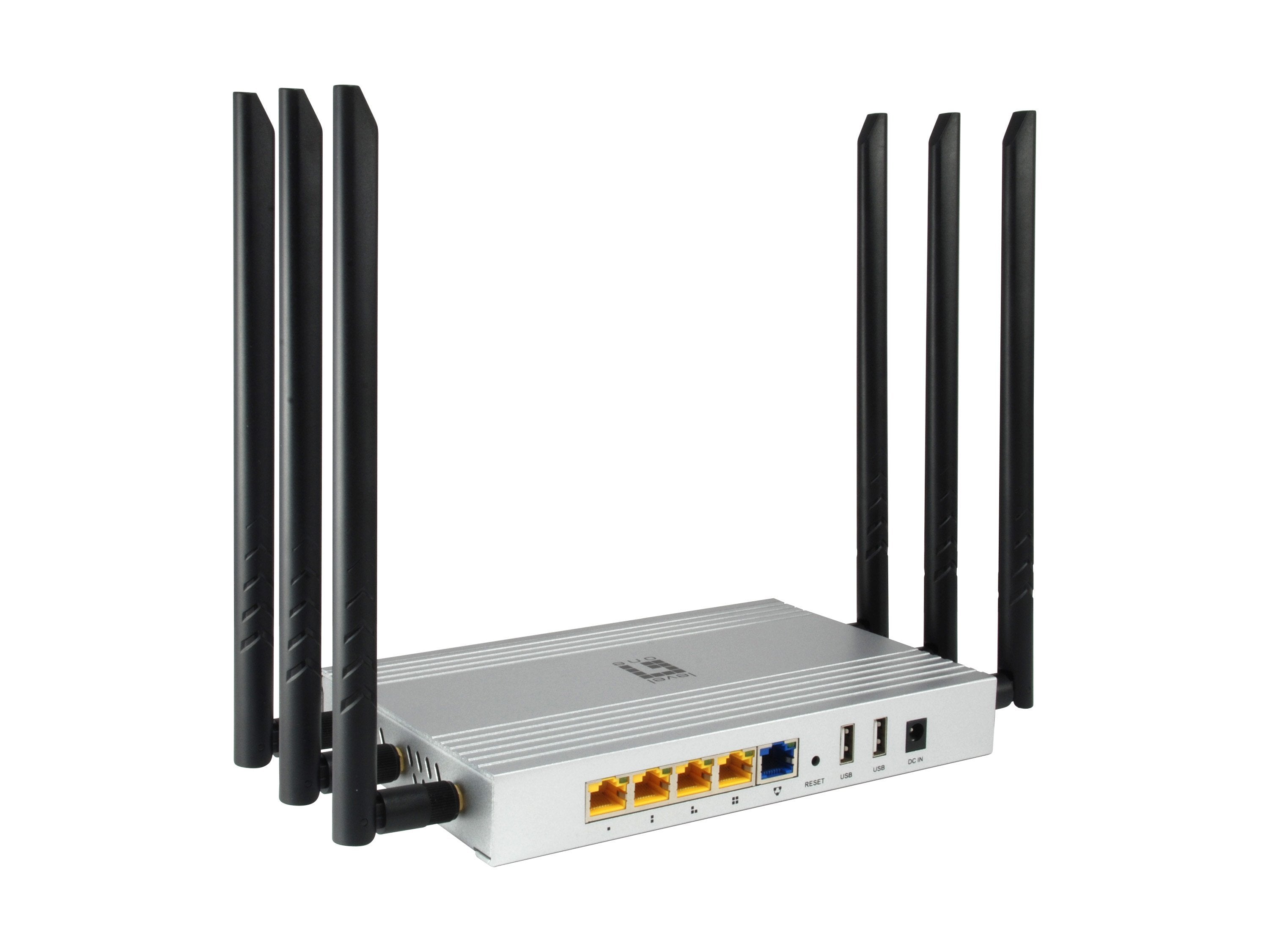 Punto De Acceso Dualband Level One Ac1200 300mb En 2,4ghz Y 867mb En 5ghz Poe Switch 5 Puertos Gigabit 1 Puerto Usb Wap-8021