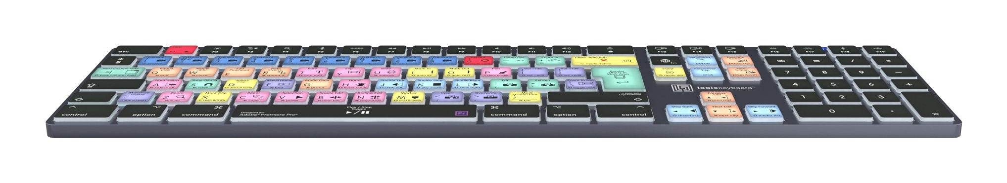 EAN 5707795022174 - Logickeyboard LKB-PPROCC-TM teclado Oficina Bluetooth QWERTY Francés Gris, Titanio imagen 7