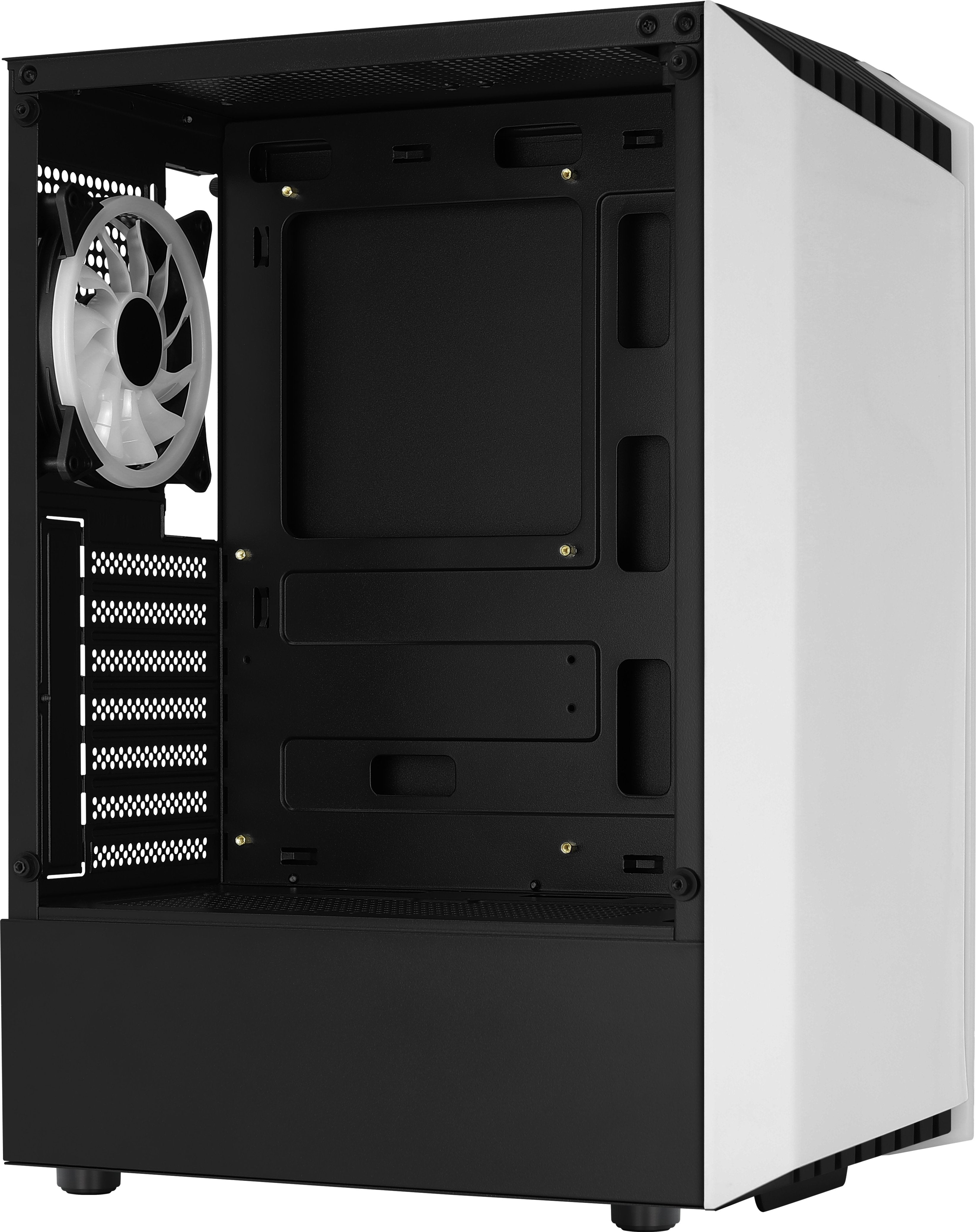 Caja Pc Aerocool Torre Atx Bionic V2 Rgb White