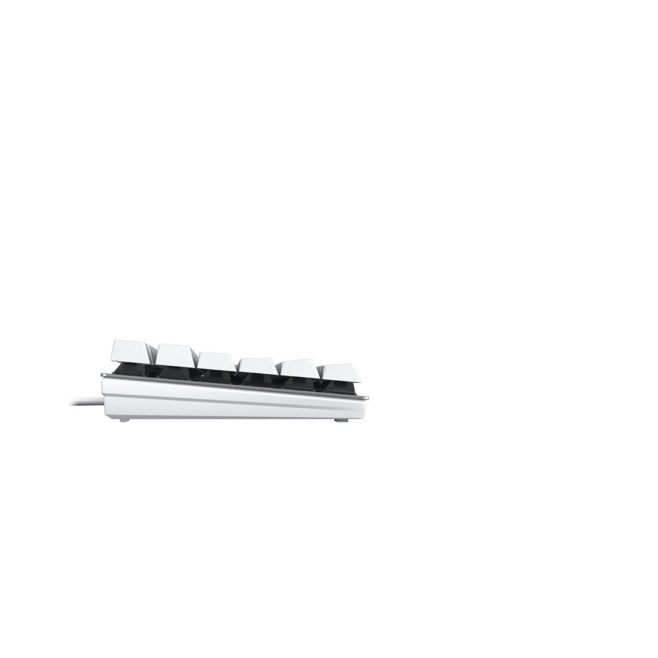 EAN 4025112111068 - CHERRY KC 200 MX teclado Universal USB QWERTZ Alemán Plata, Blanco imagen 4