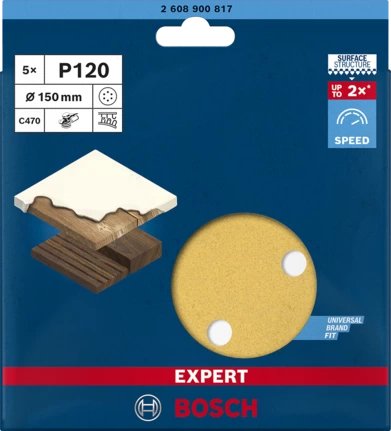 EAN 4059952541556 - Bosch 2 608 900 817 disco de afilar Madera Hoja lijadora imagen 2