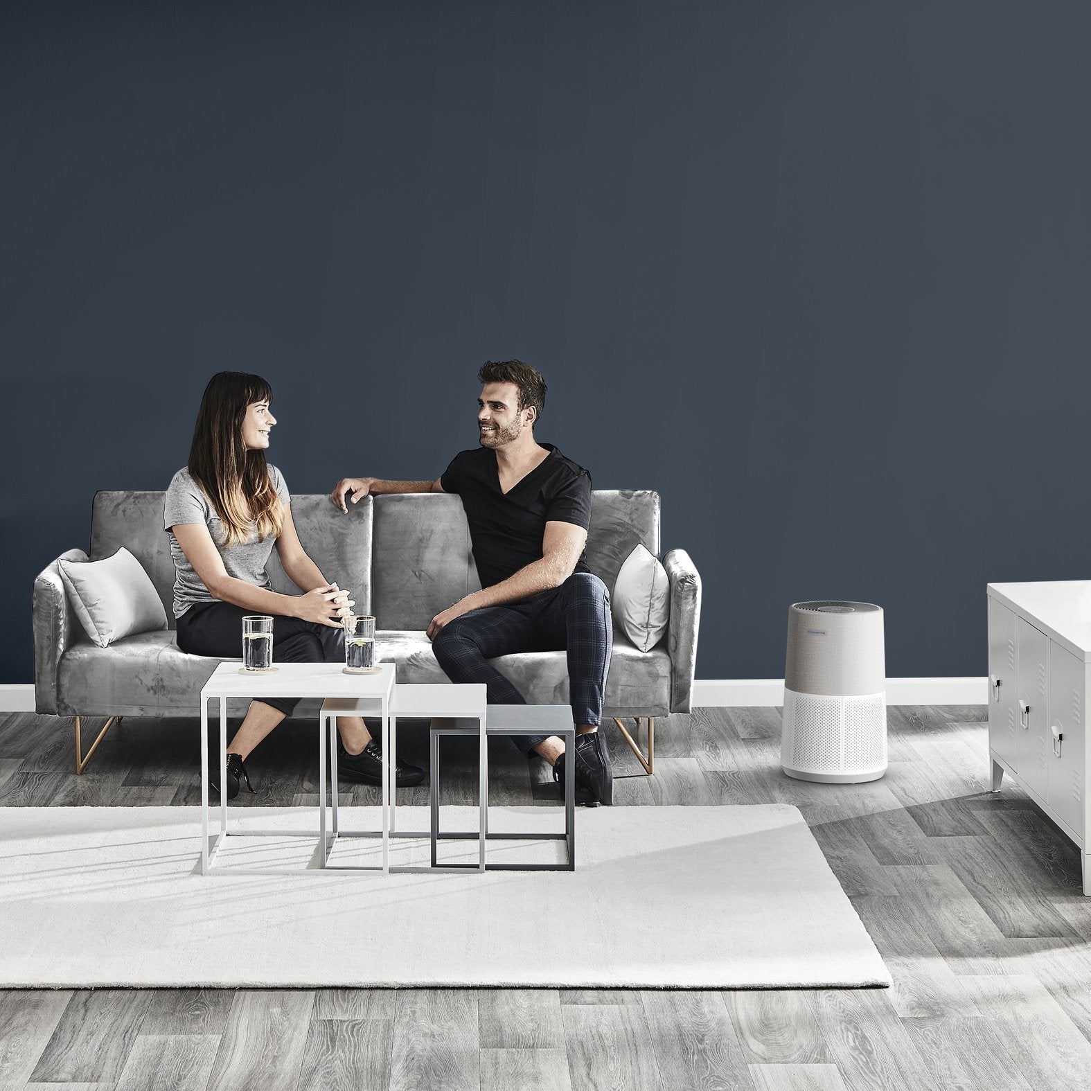 Rowenta Pure Air City Pu2840, Purificador De Aire (Blanco)