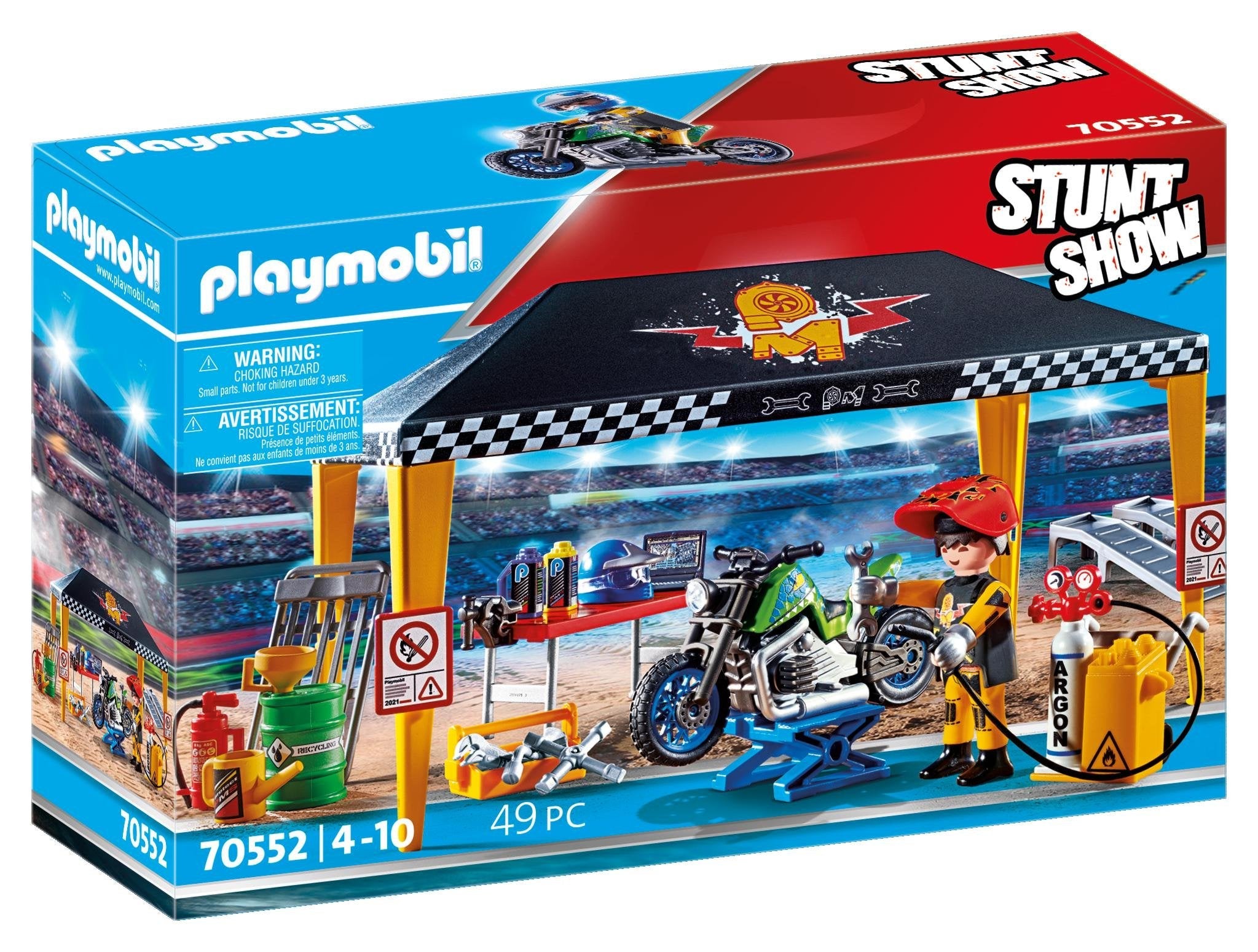 Playmobil Stuntshow Tienda Taller