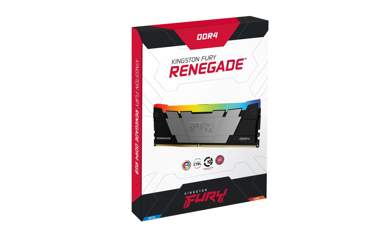 Memoria Kingston Ddr4 Technology Fury Renegade Rgb 8 Gb 1 X 8 Gb 4000 Mhz