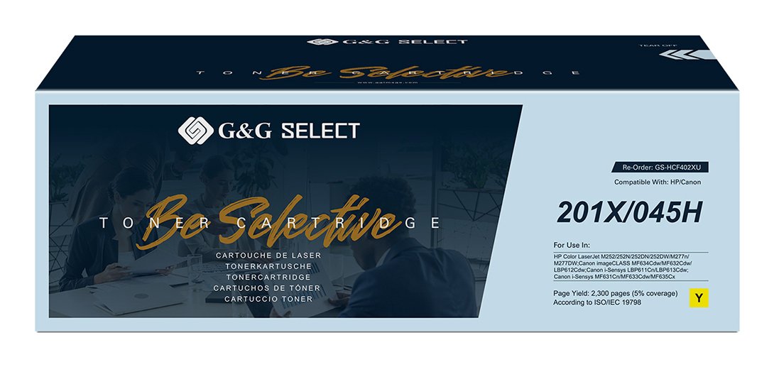 Toner G&G Select Xl Compatible Con Hp 201x Canon 045h