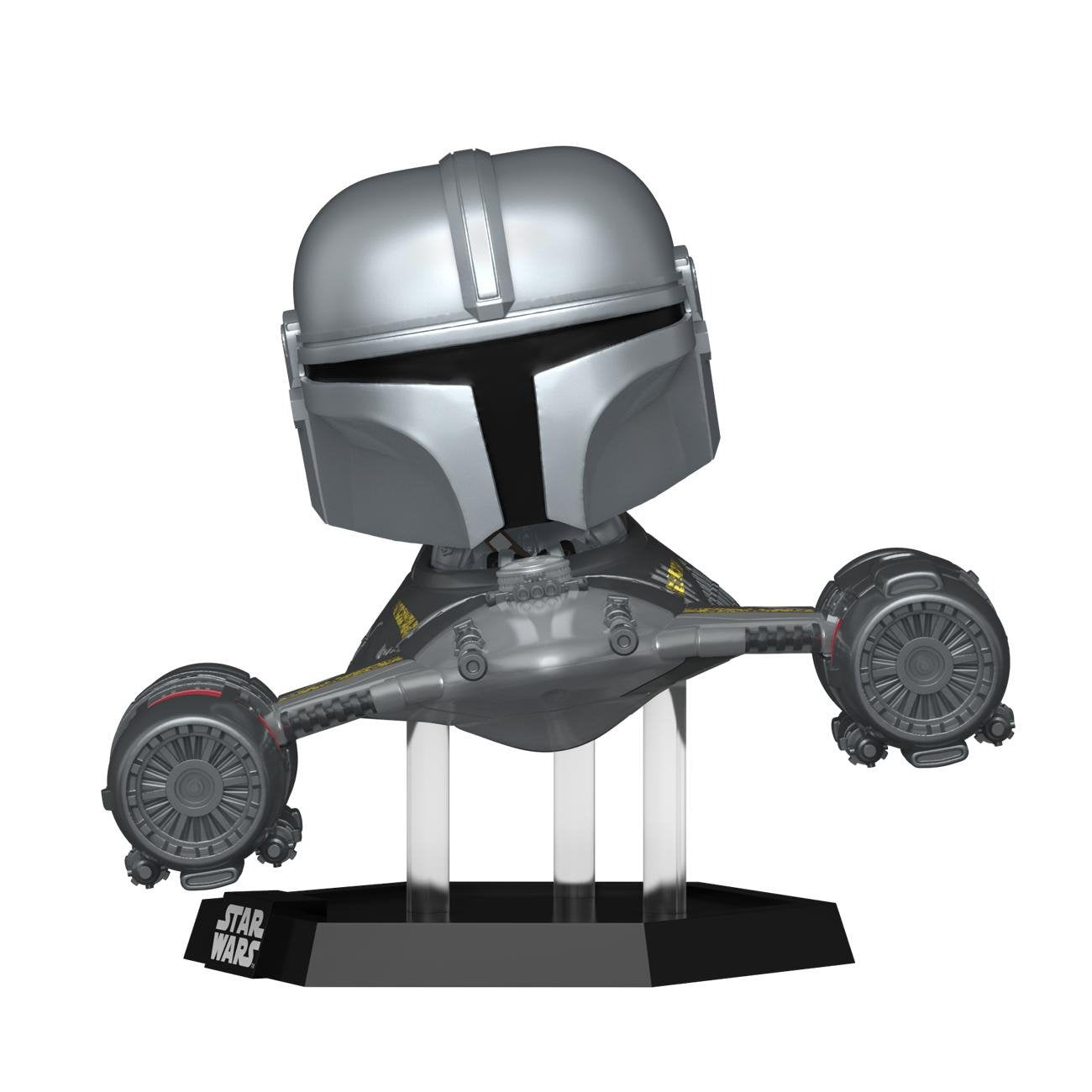 EAN 0889698765497 - FUNKO POP! RIDE Mandalorian in N1 Starfighter imagen 1