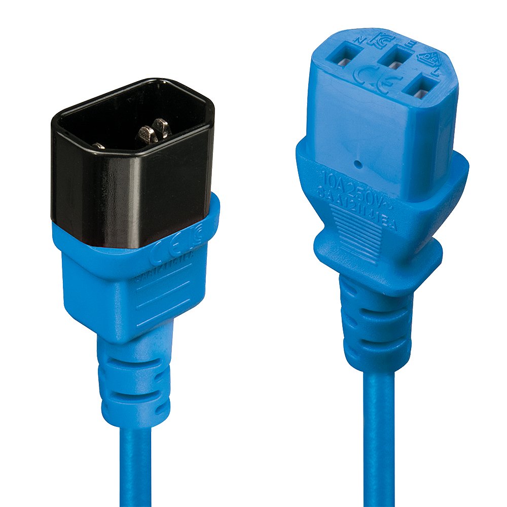EAN 4002888304726 - Lindy 30472 cable de transmisión Azul 2 m C13 acoplador C14 acoplador imagen 1