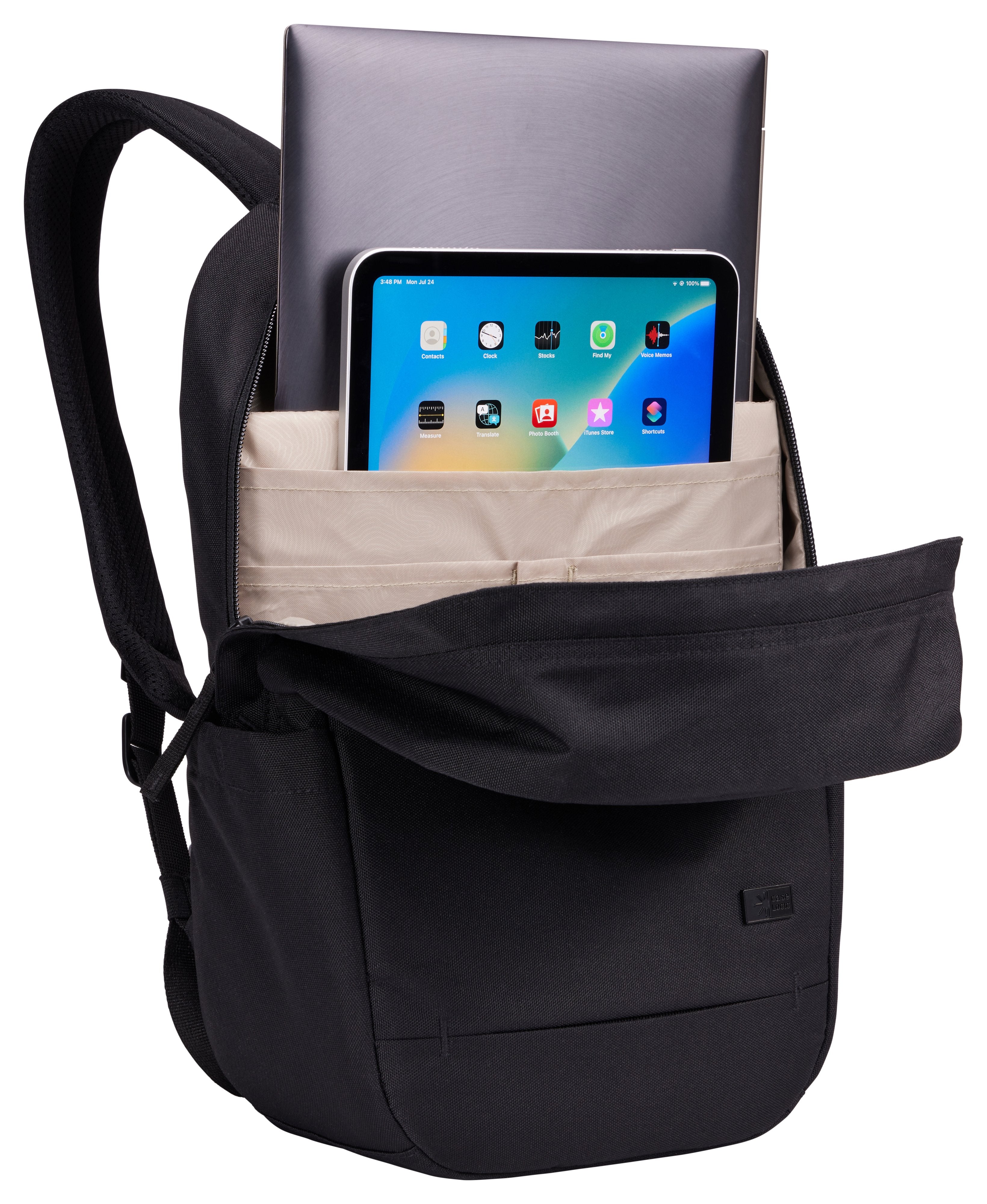 EAN 0085854256377 - Case Logic Invigo Eco INVIBP114 Black 35,6 cm (14") Mochila Negro imagen 5