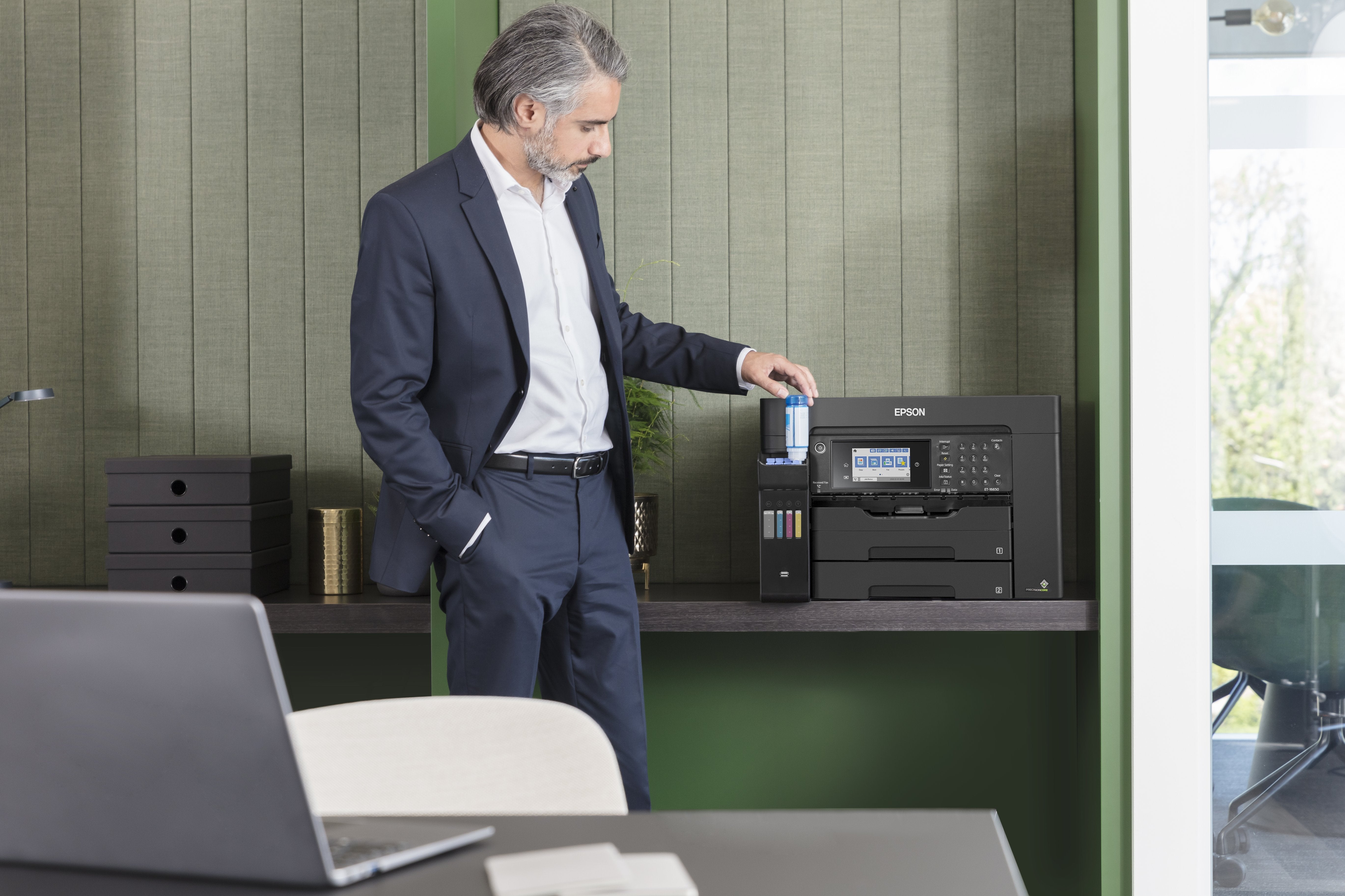 Tinta De Impresora Epson Ecotank L15160, A3 +, 32ppm, 1200x4800 Dpi, Usb, Wi-Fi, 3 Años De Garantía Después Del Registro