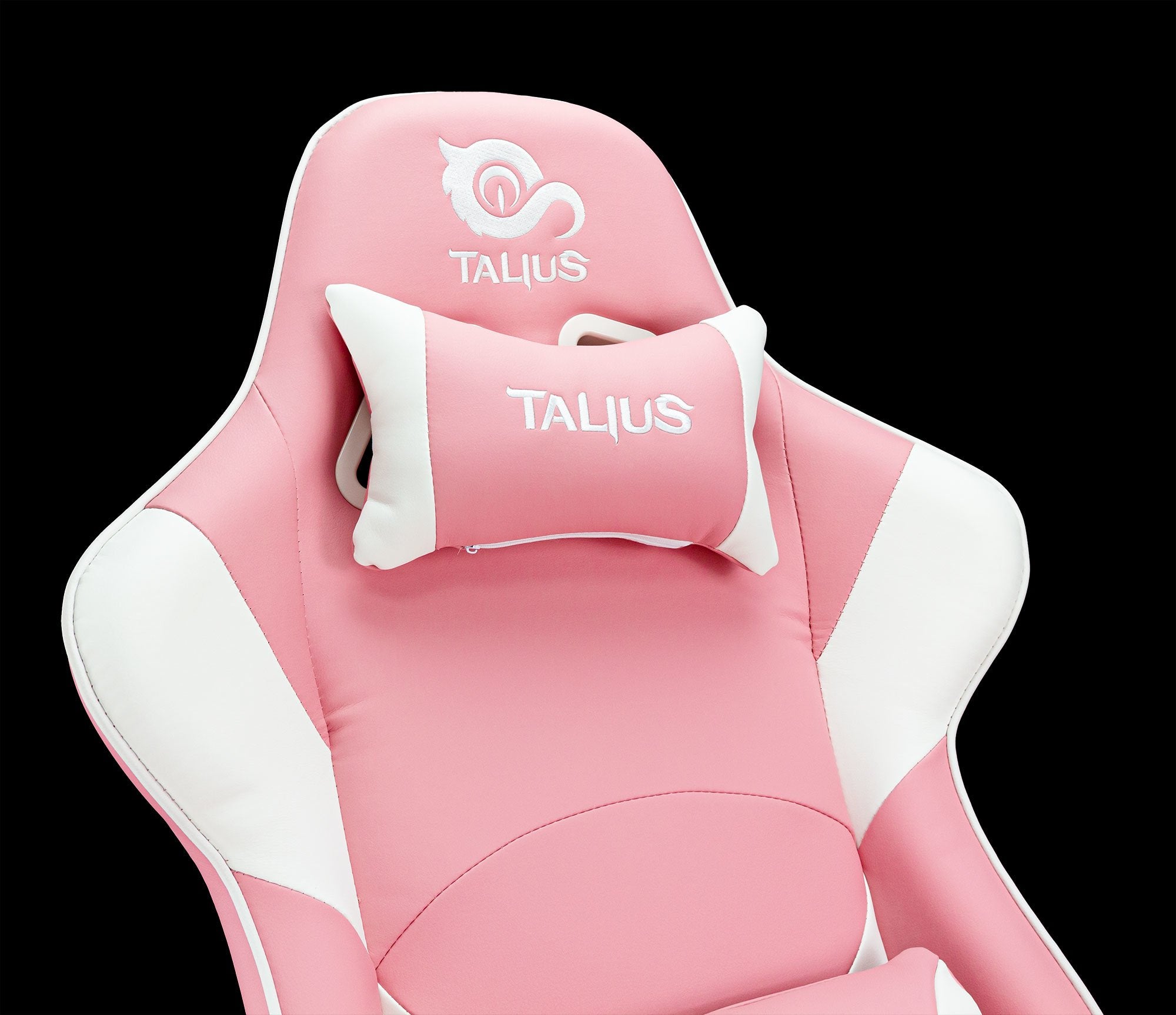 EAN 8436550235340 - TALIUS Dragonfly Silla para videojuegos universal Asiento acolchado Rosa, Blanco imagen 14