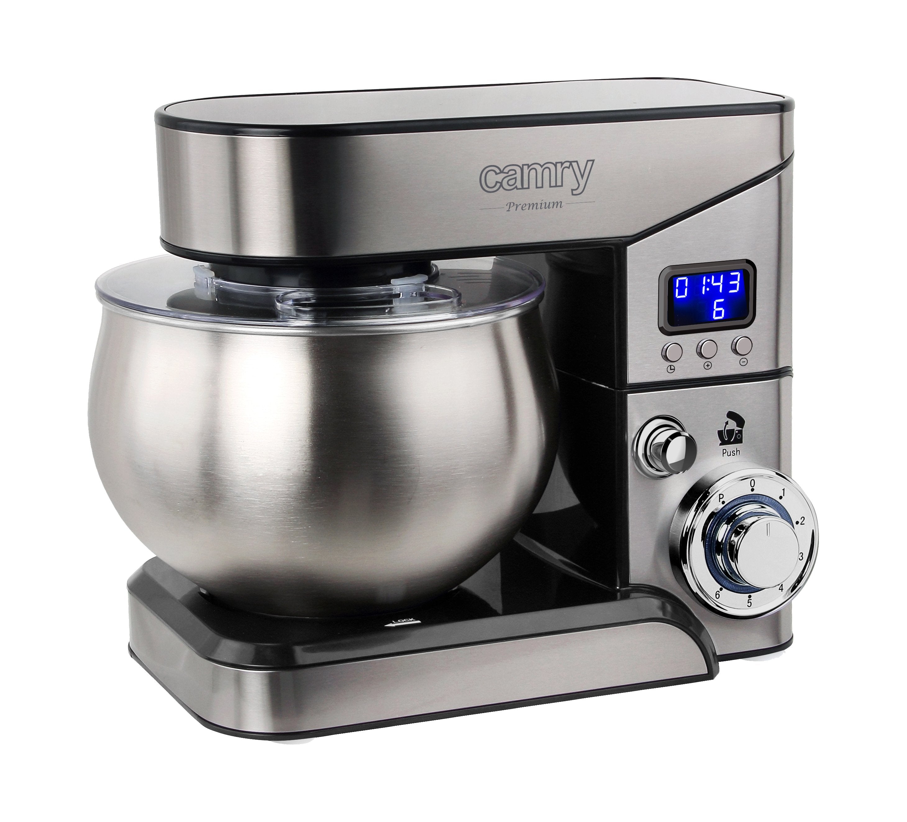 Robot De Cocina Camry Premium Cr 4223 2000 W 5 L Plata
