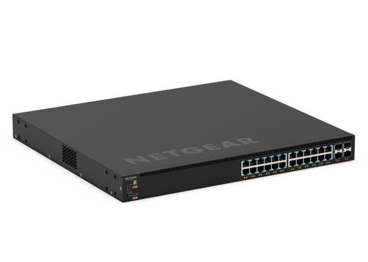 EAN 0606449161922 - NETGEAR GSM4328-100AJS Gestionado L3 Gigabit Ethernet (10/100/1000) Energía sobre Ethernet (PoE) 1U Negro imagen 2