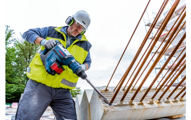 EAN 3165140915427 - Bosch GBH 18V-45 C Professional 305 RPM SDS Max 8 kg Negro, Azul, Rojo imagen 7