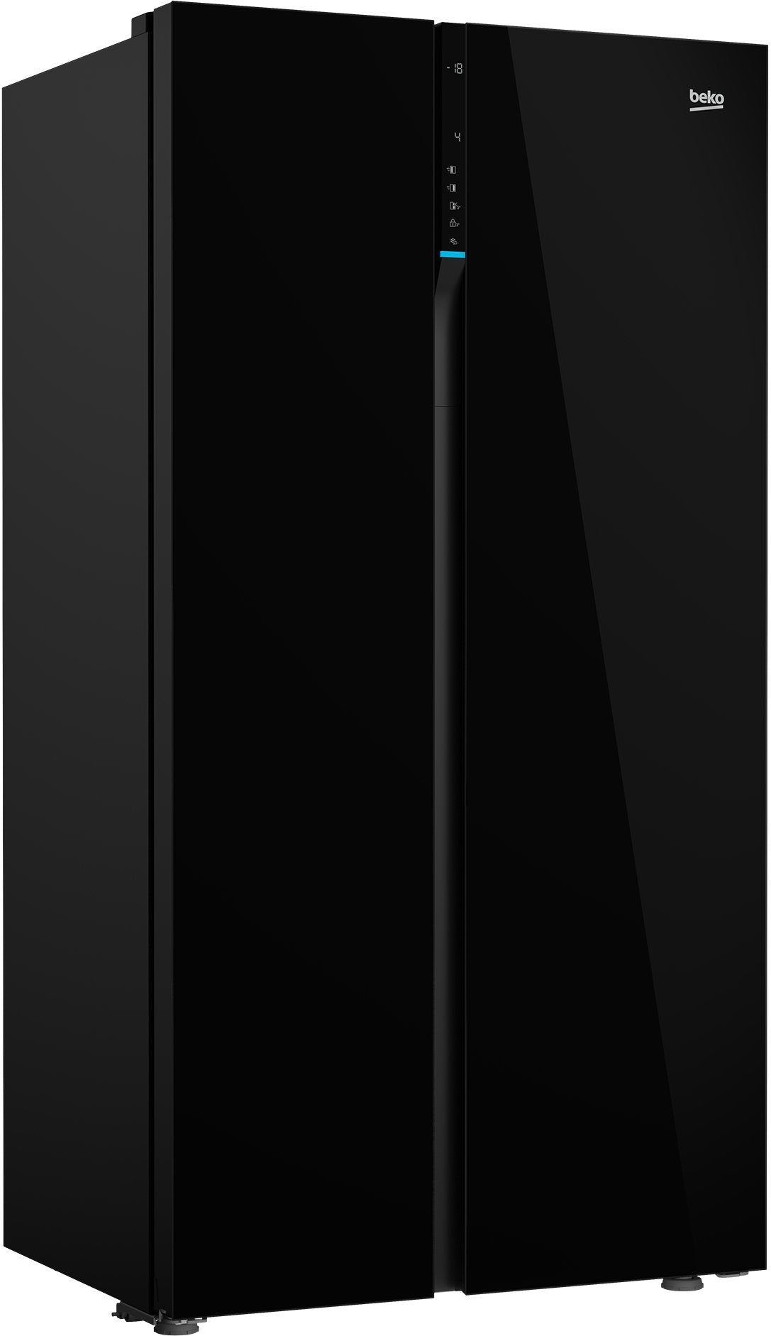 EAN 8690842380235 - Beko GN163140ZGBN nevera puerta lado a lado Independiente 558 L Negro imagen 2