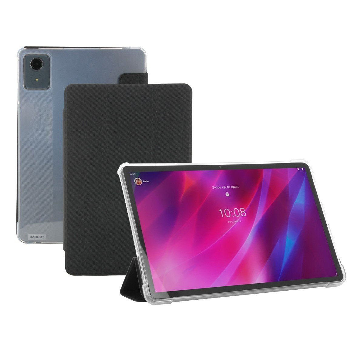 EAN 3700992531717 - Mobilis 060016 funda para tablet 27,9 cm (11") Negro, Transparente imagen 1