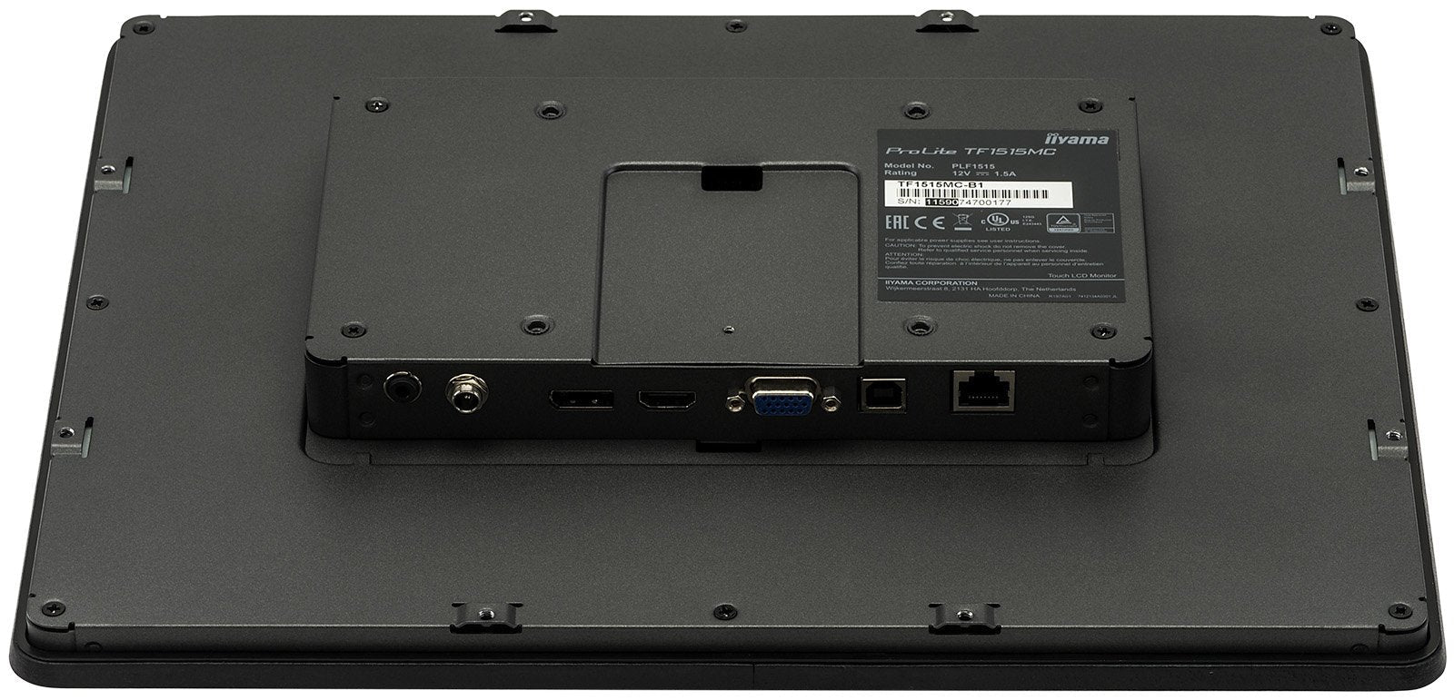 Monitor Iiyama Openframe 15" Tactil (Tf1515mc-B2) 1024x768/ 300cd/ 800:1/ Vga/ Hdmi/ Dp /Usb/ 16ms/