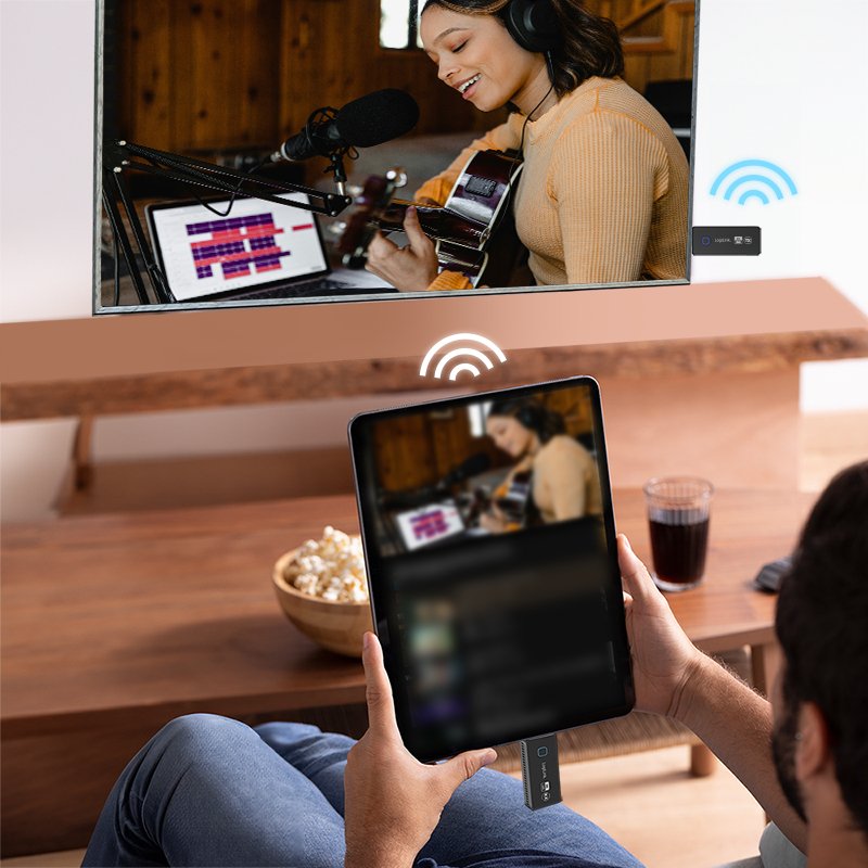 Logilink Hdmi Bertragungs-Set Usb-C Zu Hdmi Drahtlos 30m