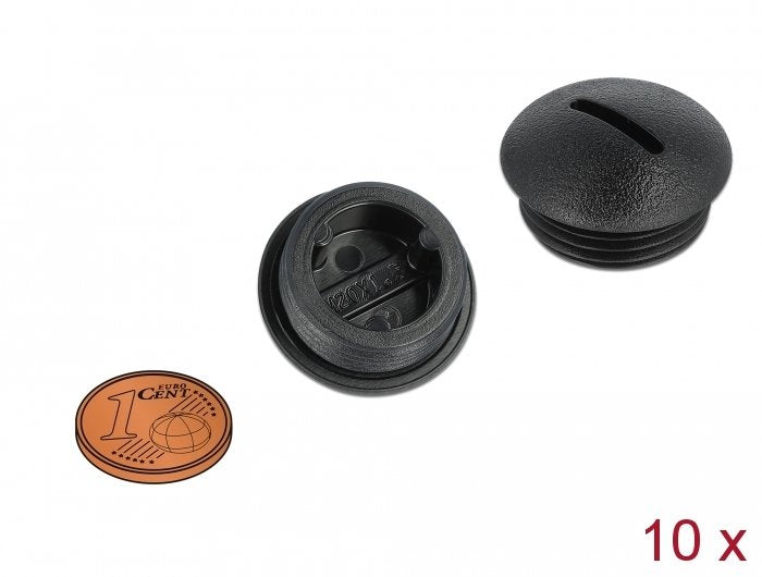 Verschlussstopfen M20 X 1,5 Schwarz 10 Stück