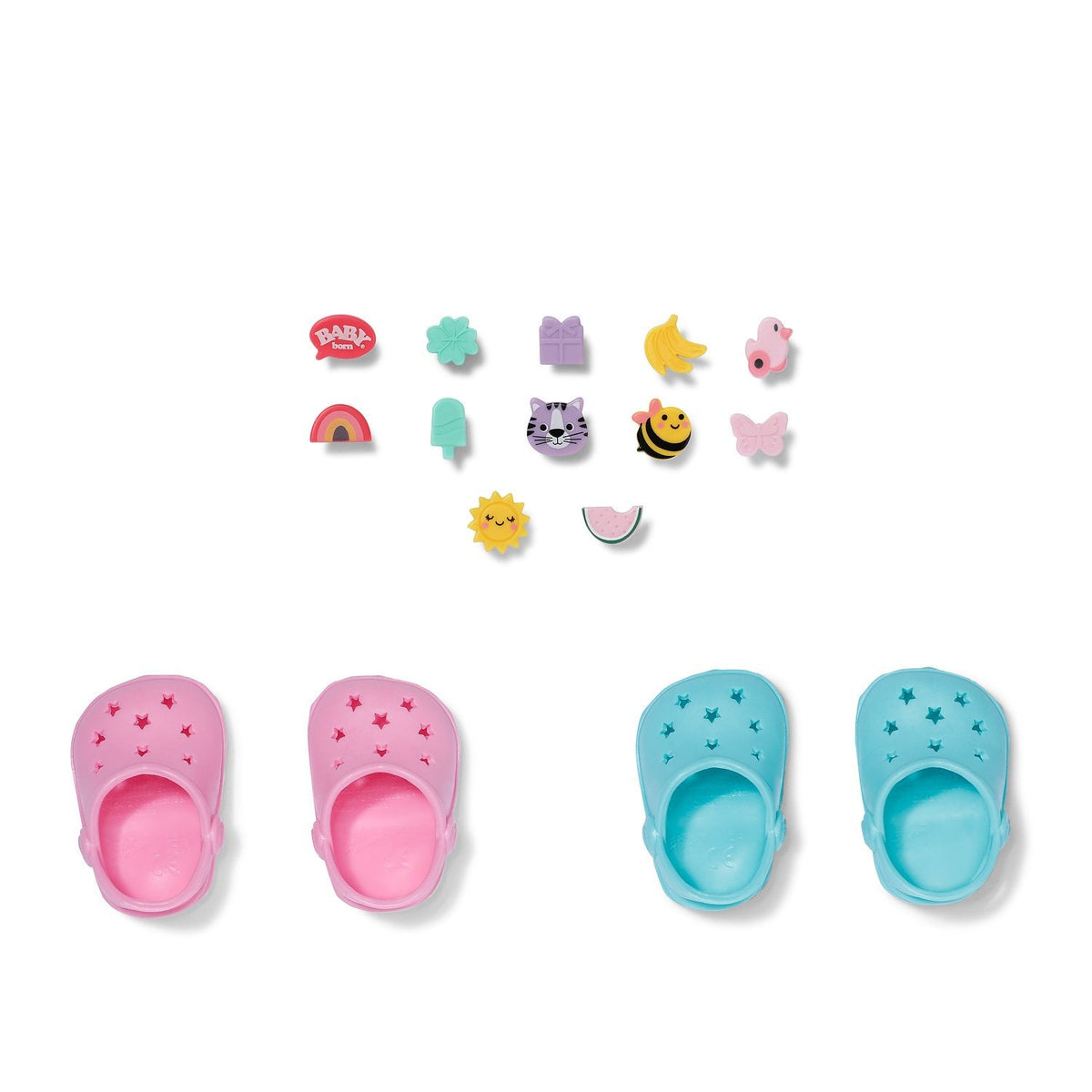Zapf Creation Baby Born Badeschuhe Con Pins 2 Par 43cm 842010