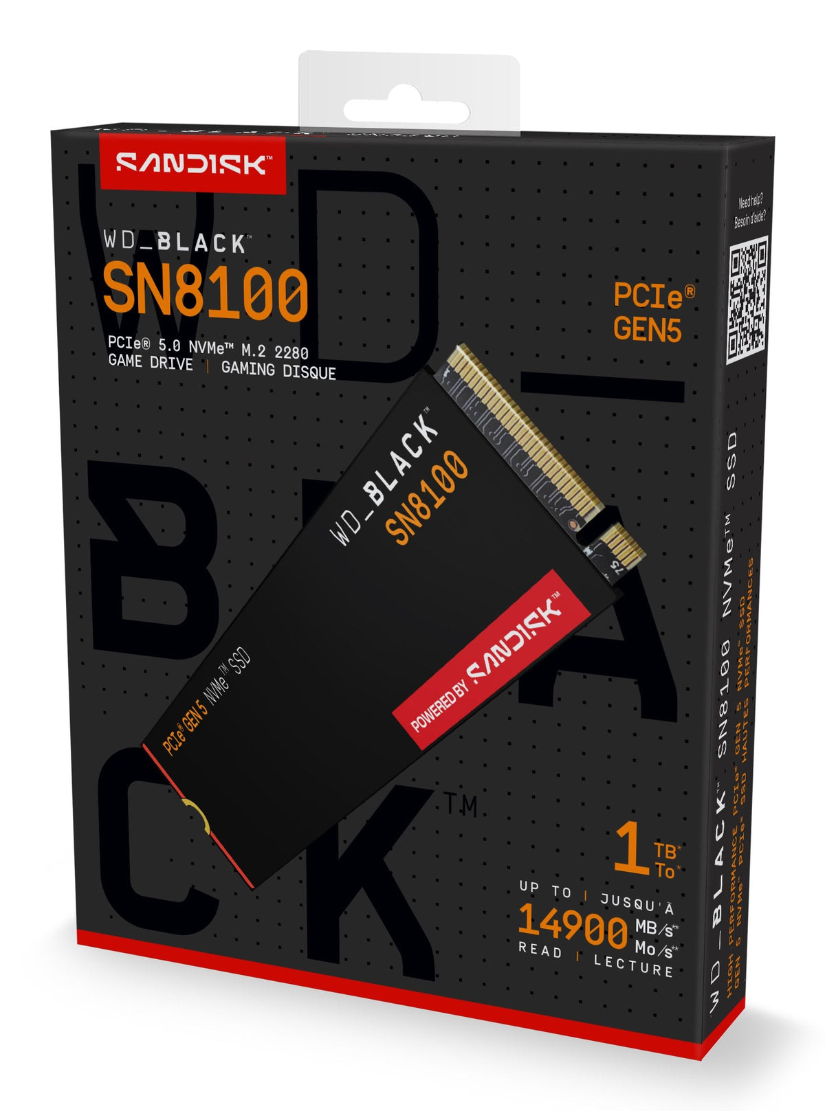 Wd_black Sn8100 Nvme Ssd Retail