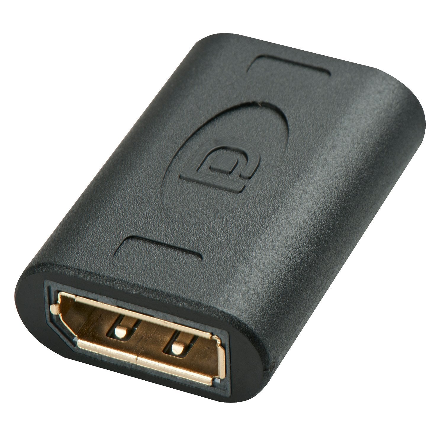 Lindy 41020 Cambiador De Género Para Cable Displayport Negro