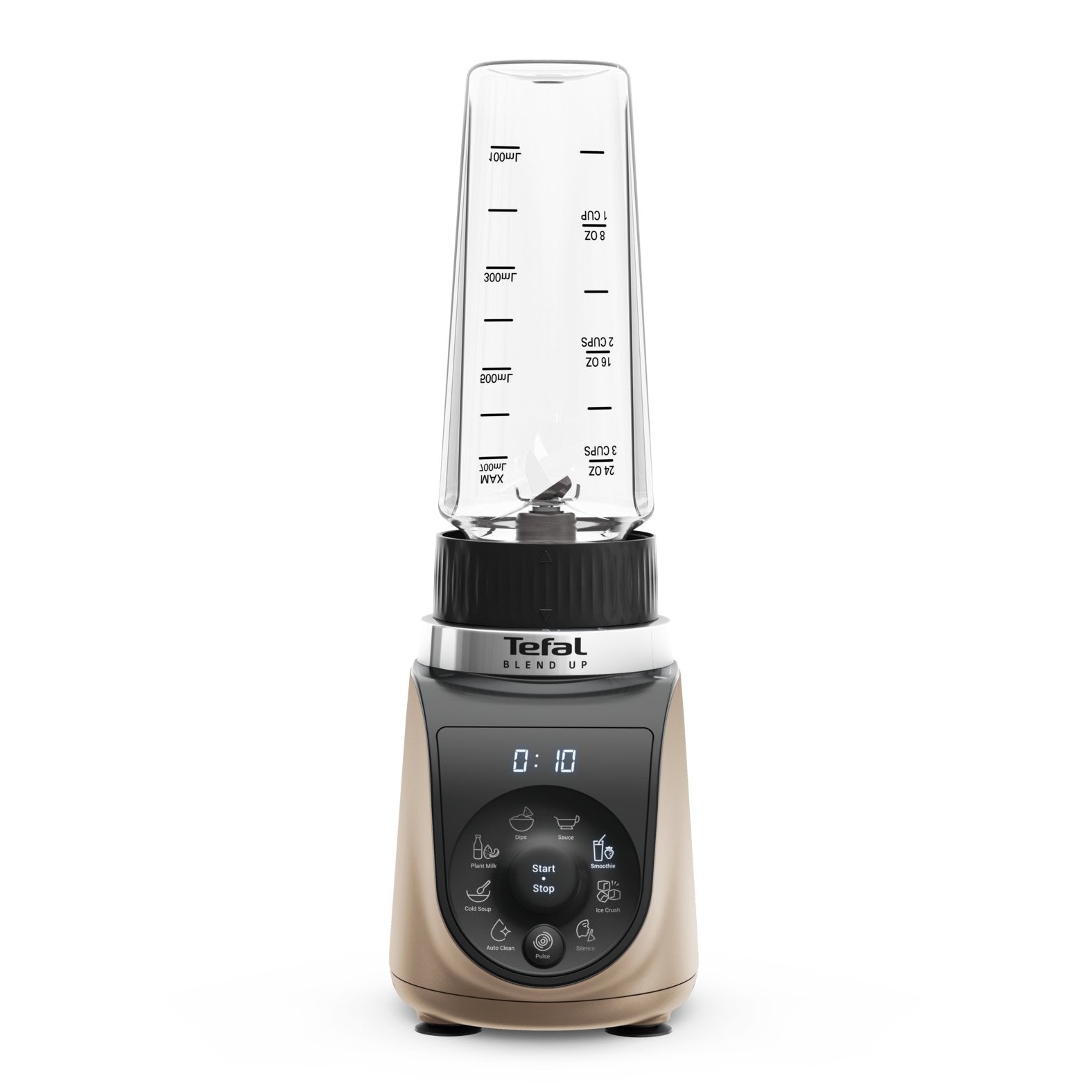 EAN 3016667293966 - Tefal Blend Up BL190AF0 licuadora 0,85 L Batidora de vaso 1000 W Beige, Negro, Transparente imagen 2