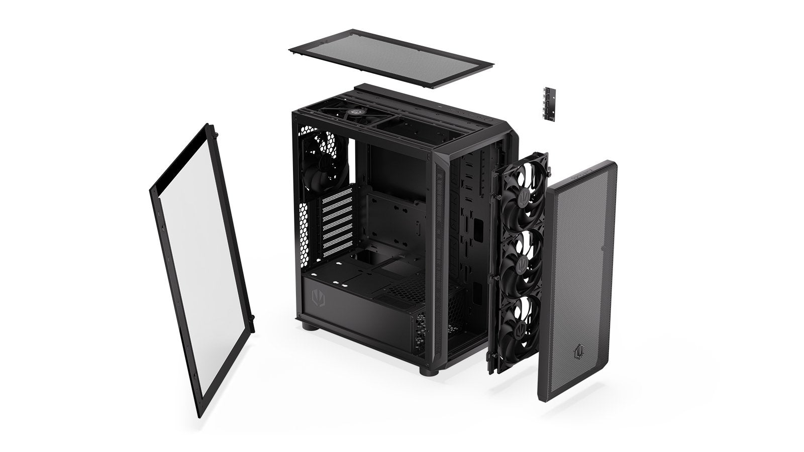 EAN 5903018666297 - ENDORFY EY2A010 carcasa de ordenador Midi Tower Negro imagen 30