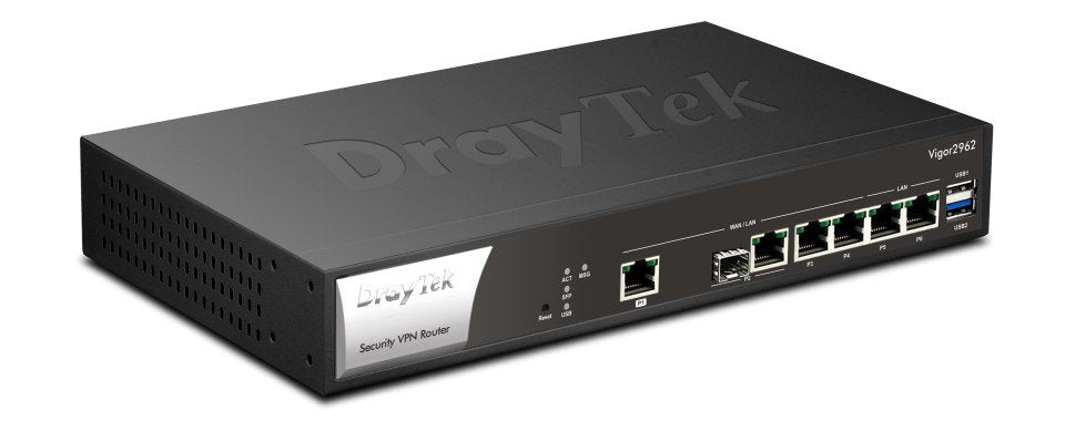 EAN 4710484742094 - DrayTek Vigor 2962 router 2.5 Gigabit Ethernet Negro, Blanco imagen 2