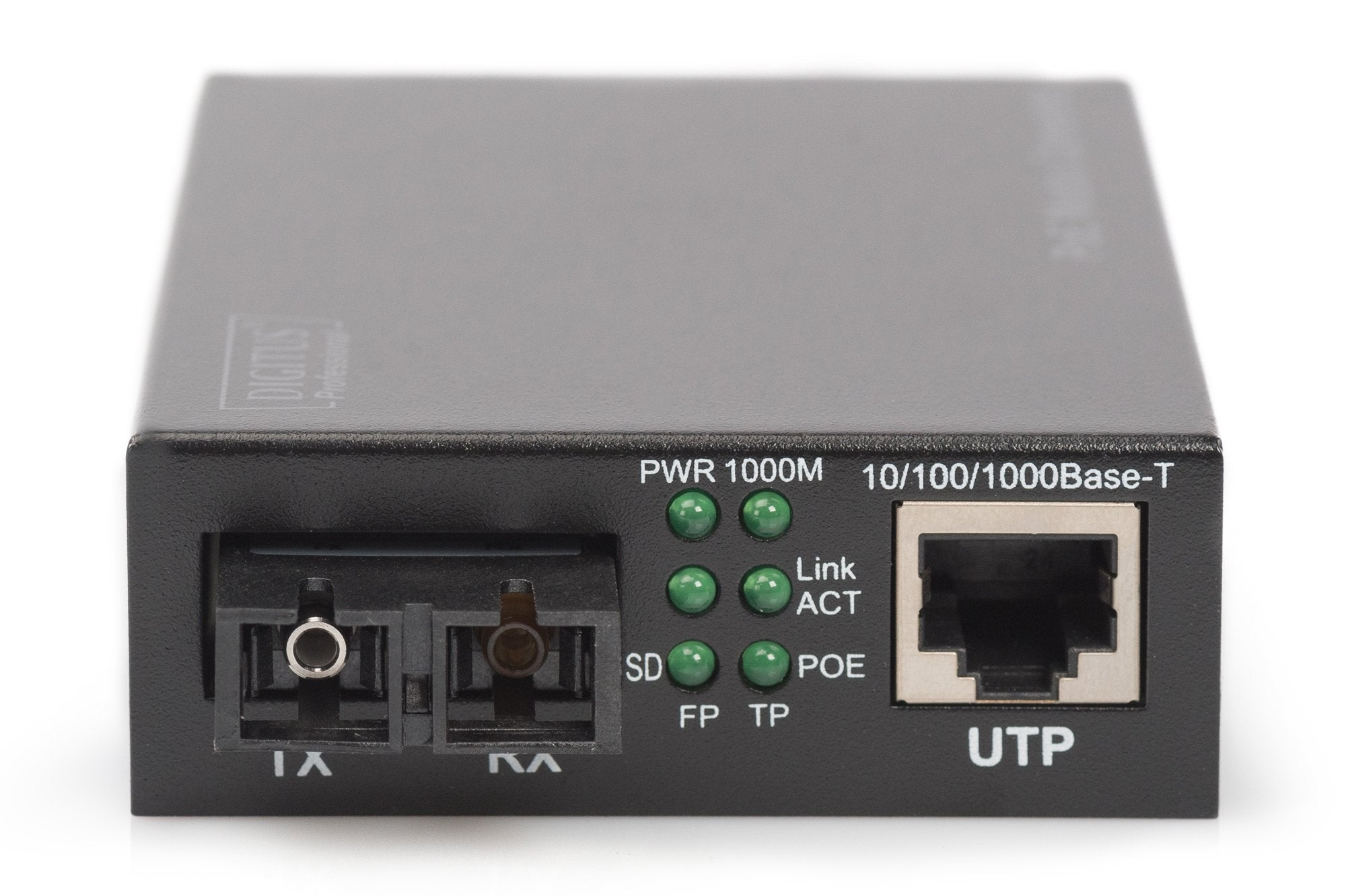 EAN 4016032390039 - Digitus DN-82160 convertidor de medio 1000 Mbit/s 1310 nm Monomodo Negro imagen 5