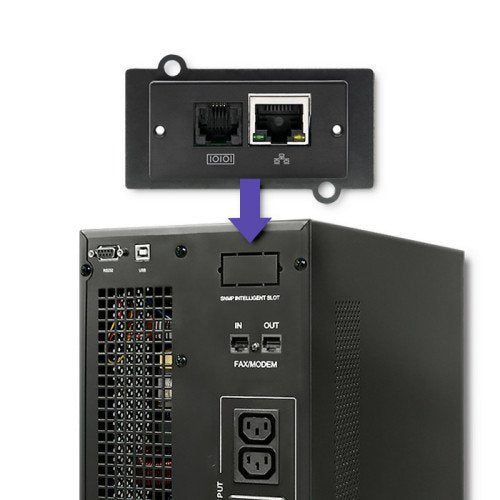 EAN 5901878530437 - Qoltec 53043 sistema de alimentación ininterrumpida (UPS) Doble conversión (en línea) 3 kVA 2400 W 2 sali imagen 6