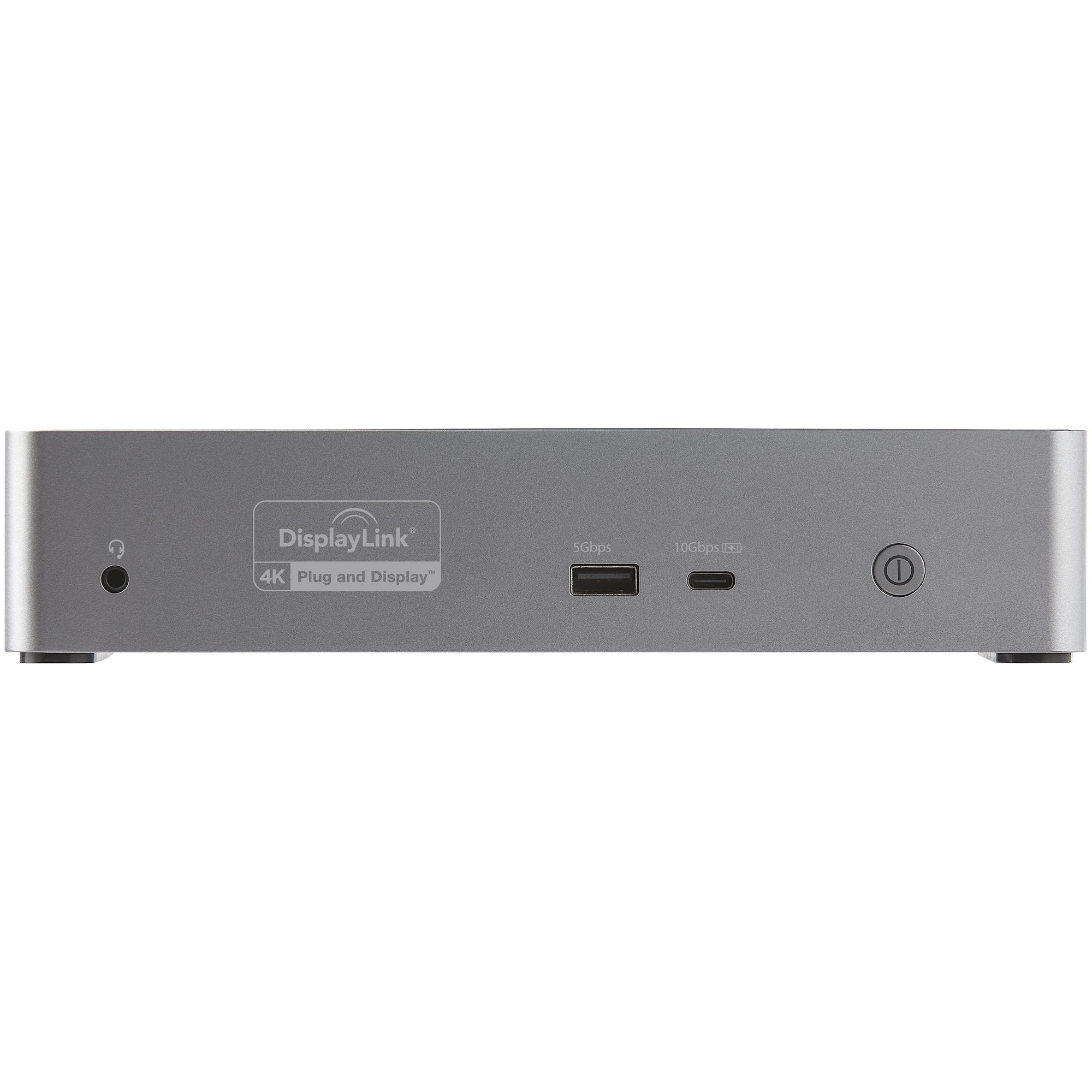 Startech Mini Docking Station Usb-C - Replicador De Puertos Para 4 Monitores Displayport Y Hdmi 4k 60hz - Con Pd De 100w