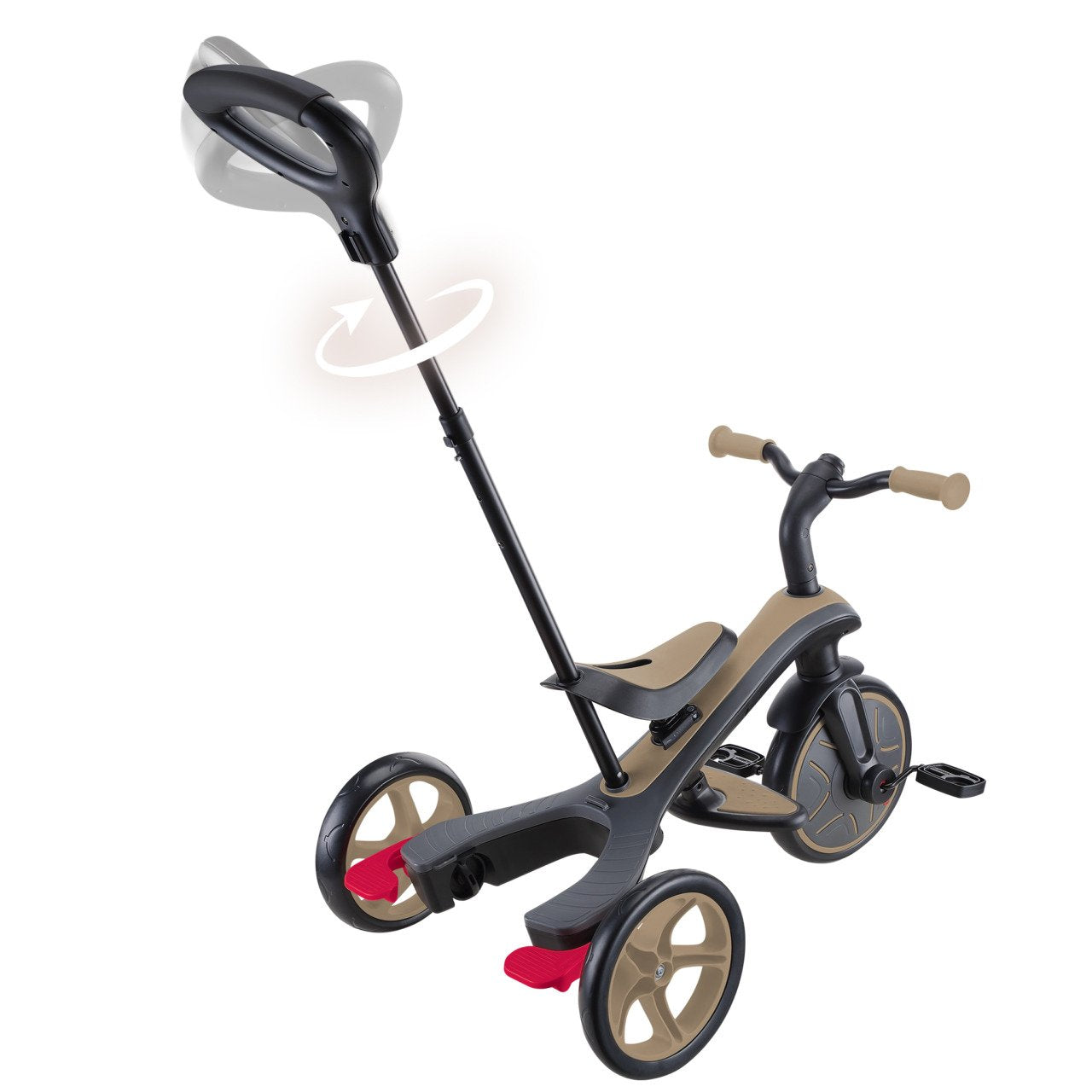 EAN 4895224411611 - Globber Explorer Trike 4in1 triciclo Niños Dirección delantera Vertical imagen 4
