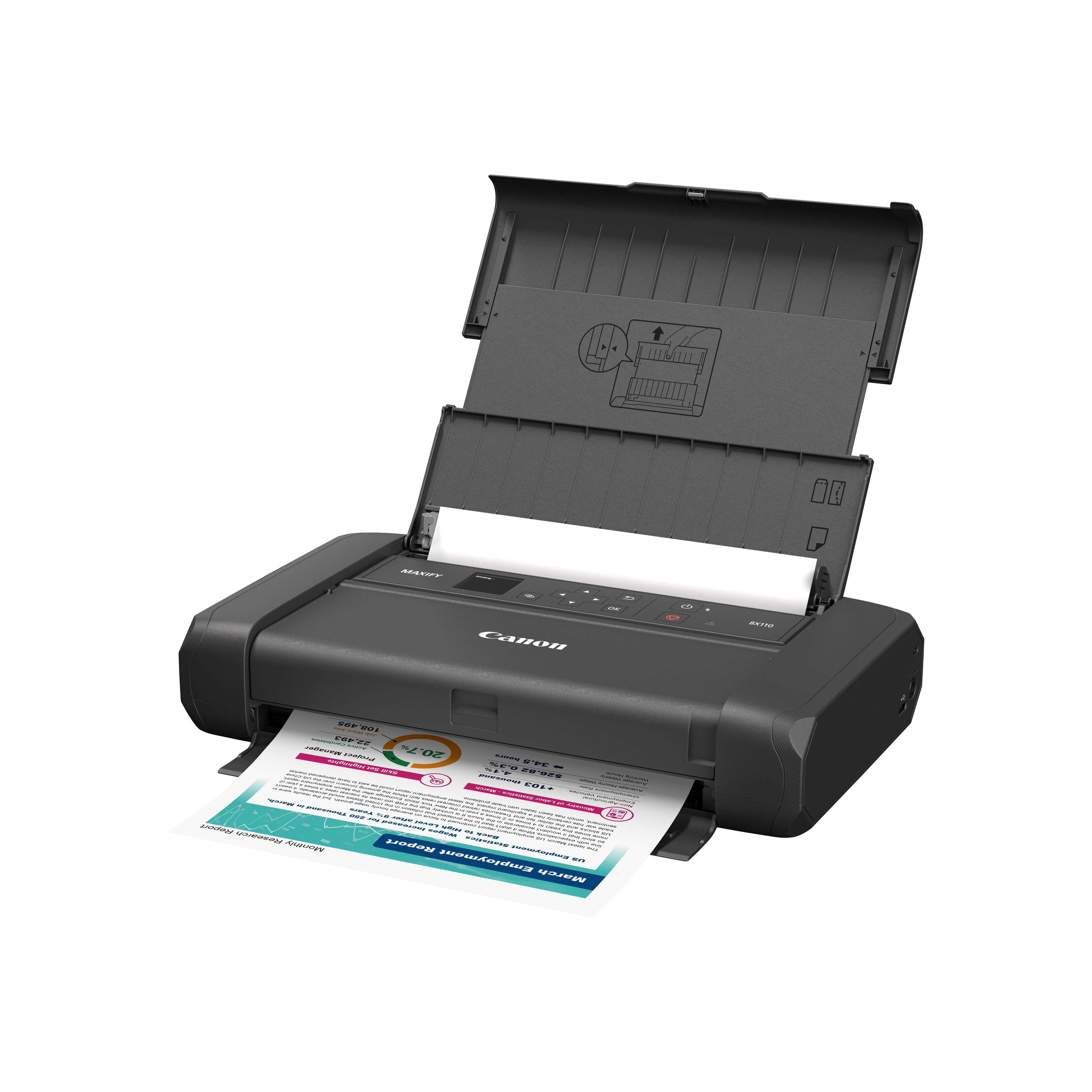 EAN 4549292245998 - Canon MAXIFY BX110 impresora de inyección de tinta Color 4800 x 1200 DPI A4 Wifi imagen 9