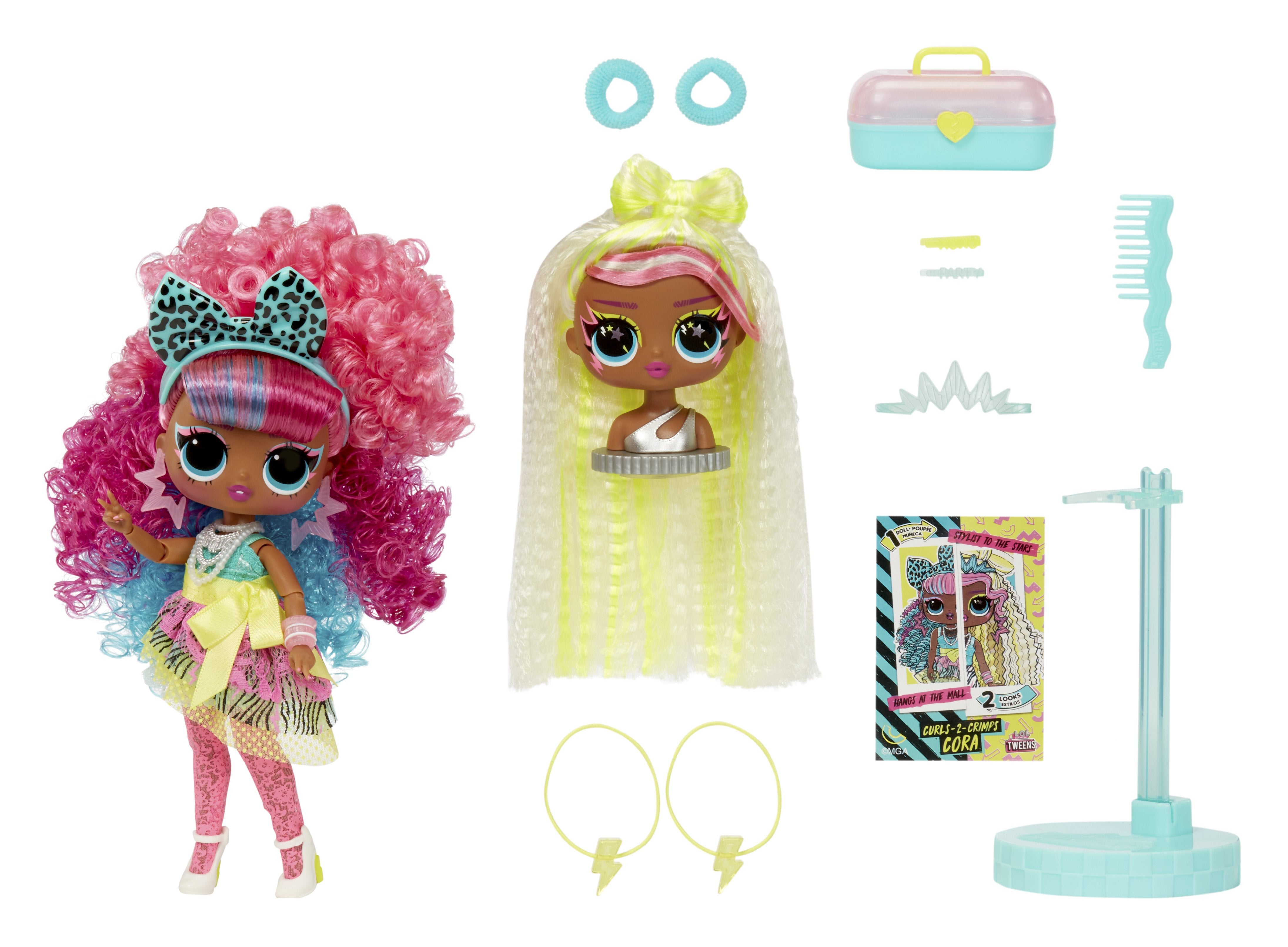 Muñeca Mga Entertainment Lol Surprise Tweens Surprise Swap Fashion Doll - Curls-2-Crimps Cora, 593263