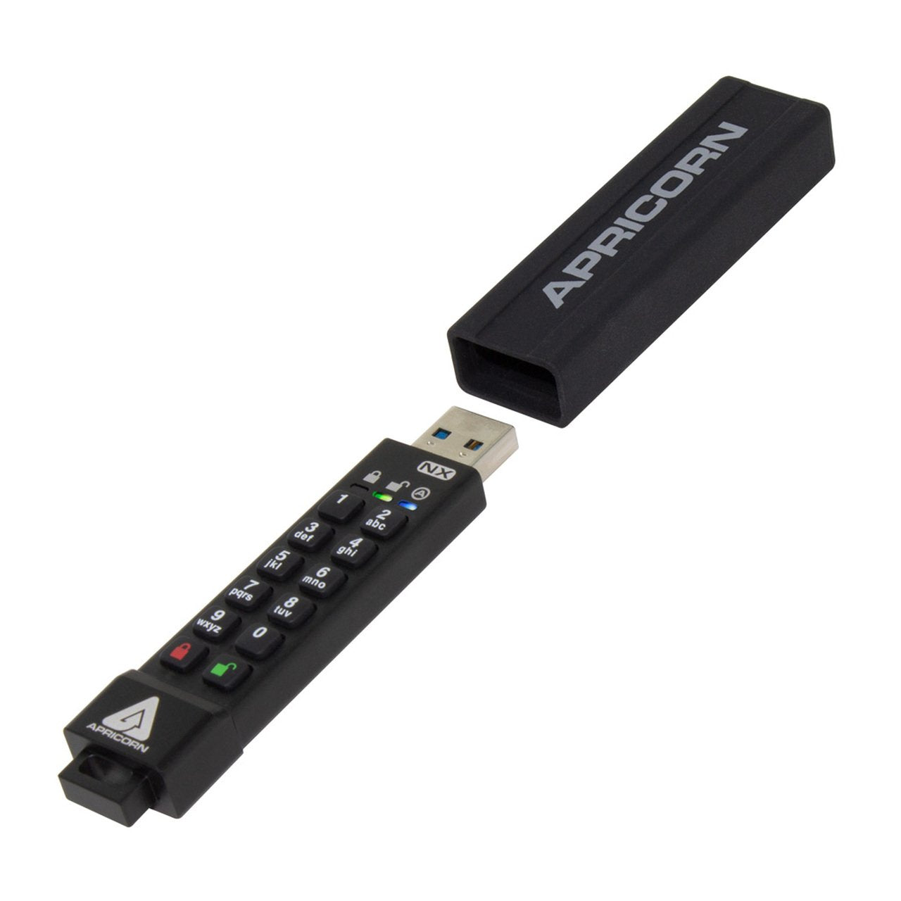 Pendrive Apricorn Usb 3.0 4gb Securekey 256bit Aes-Xts, Ip58
