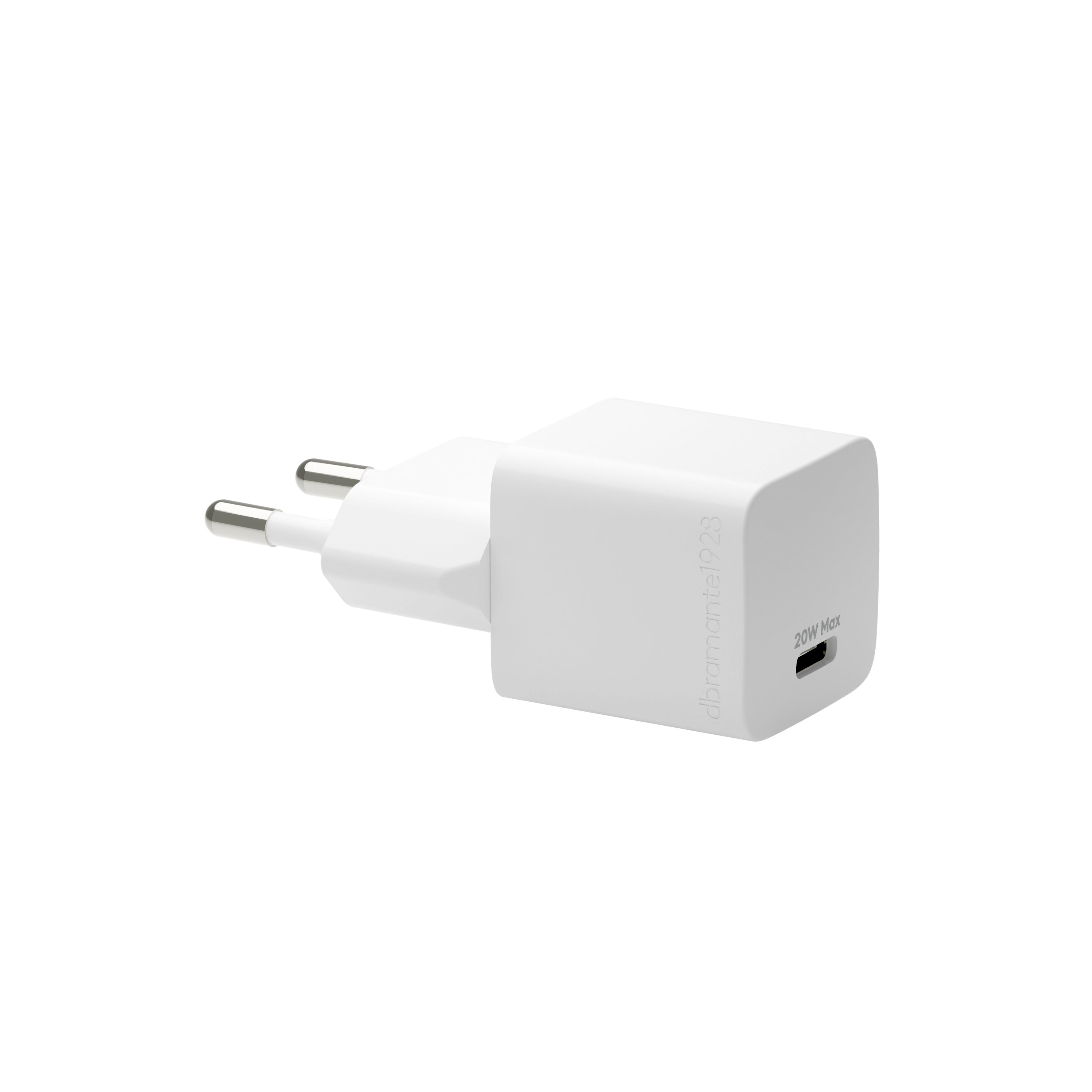 Dbramante1928 Re-Charge Adaptador De Corriente 20 Vatios Pd (24 Pin Usb-C) Blanco Europa