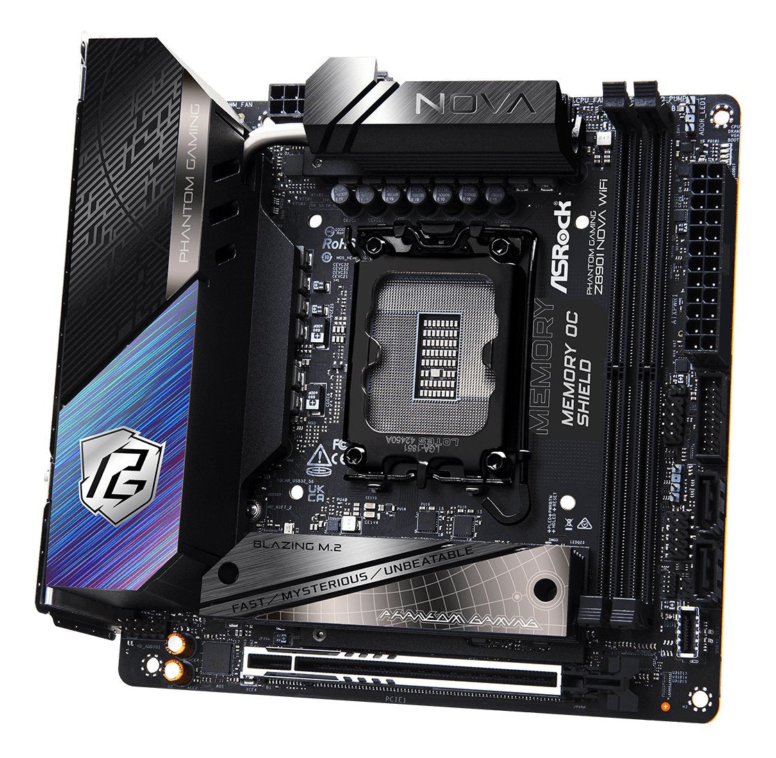EAN 4710483949739 - Asrock Phantom Gaming Z890I Nova WiFi Intel Z890 LGA 1851 (Socket V1) mini ITX imagen 5