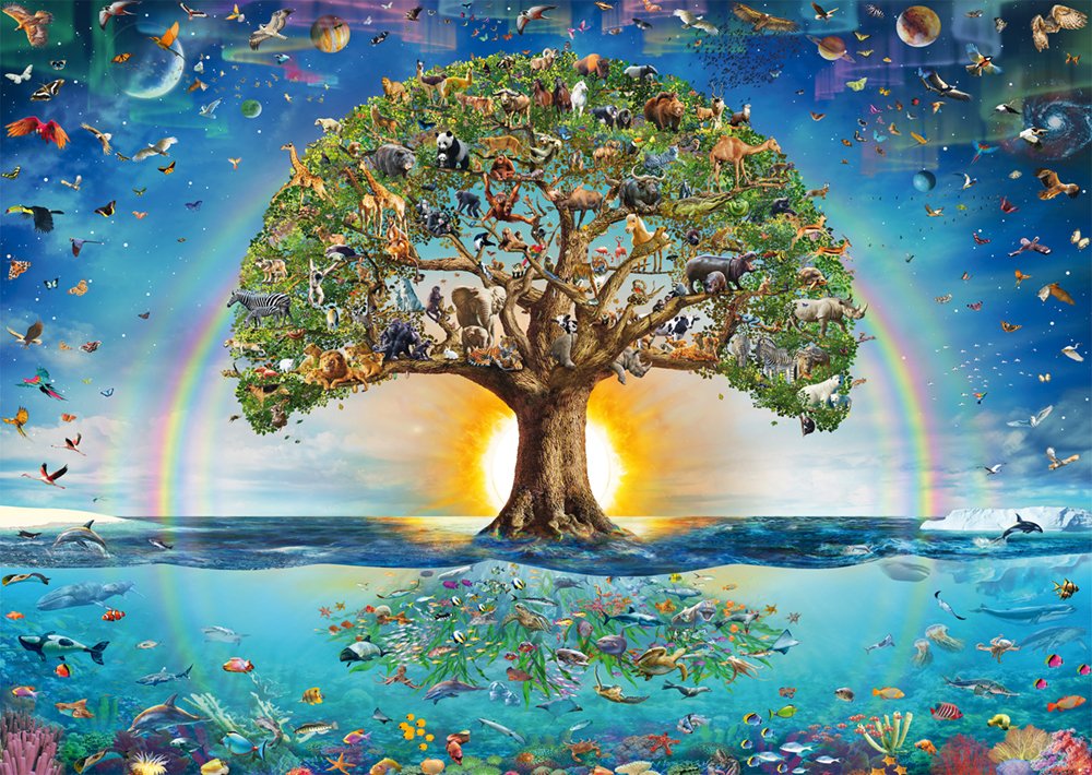 Schmidt Juega La Magia Del Árbol De La Vida, Rompecabezas 1000 Partes 58865