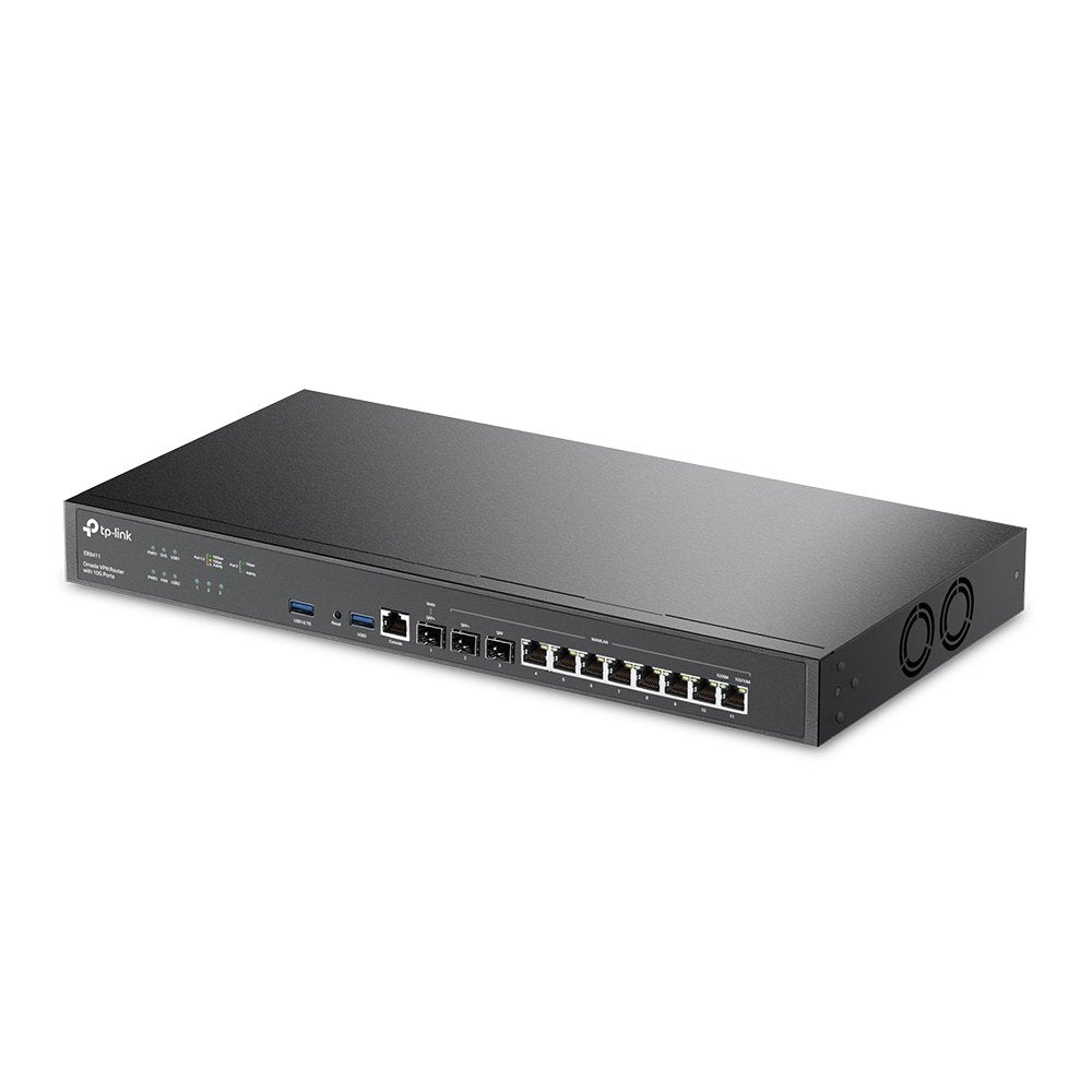 Tp-Link Er8411 Router Gigabit Ethernet Negro (Omada Vpn Router With 10g Ports)