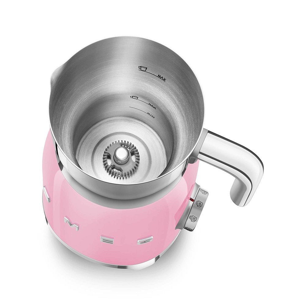 EAN 8017709316129 - Smeg MFF11PKEU espumador o calentador de leche Automatic milk frother/warmer Rosa imagen 4