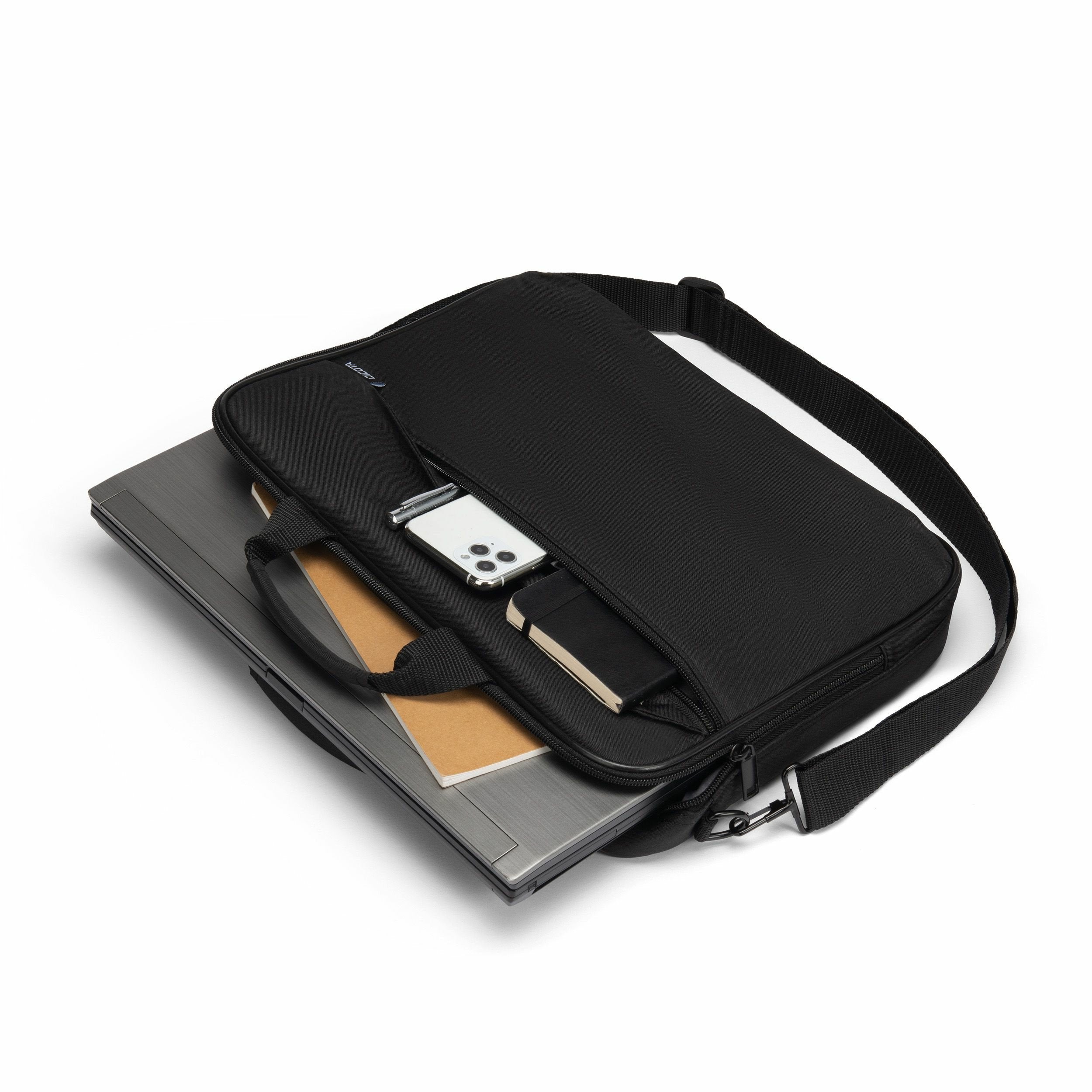 EAN 7640239421776 - DICOTA D32093-RPET maletines para portátil 35,8 cm (14.1") Maletín Negro imagen 4